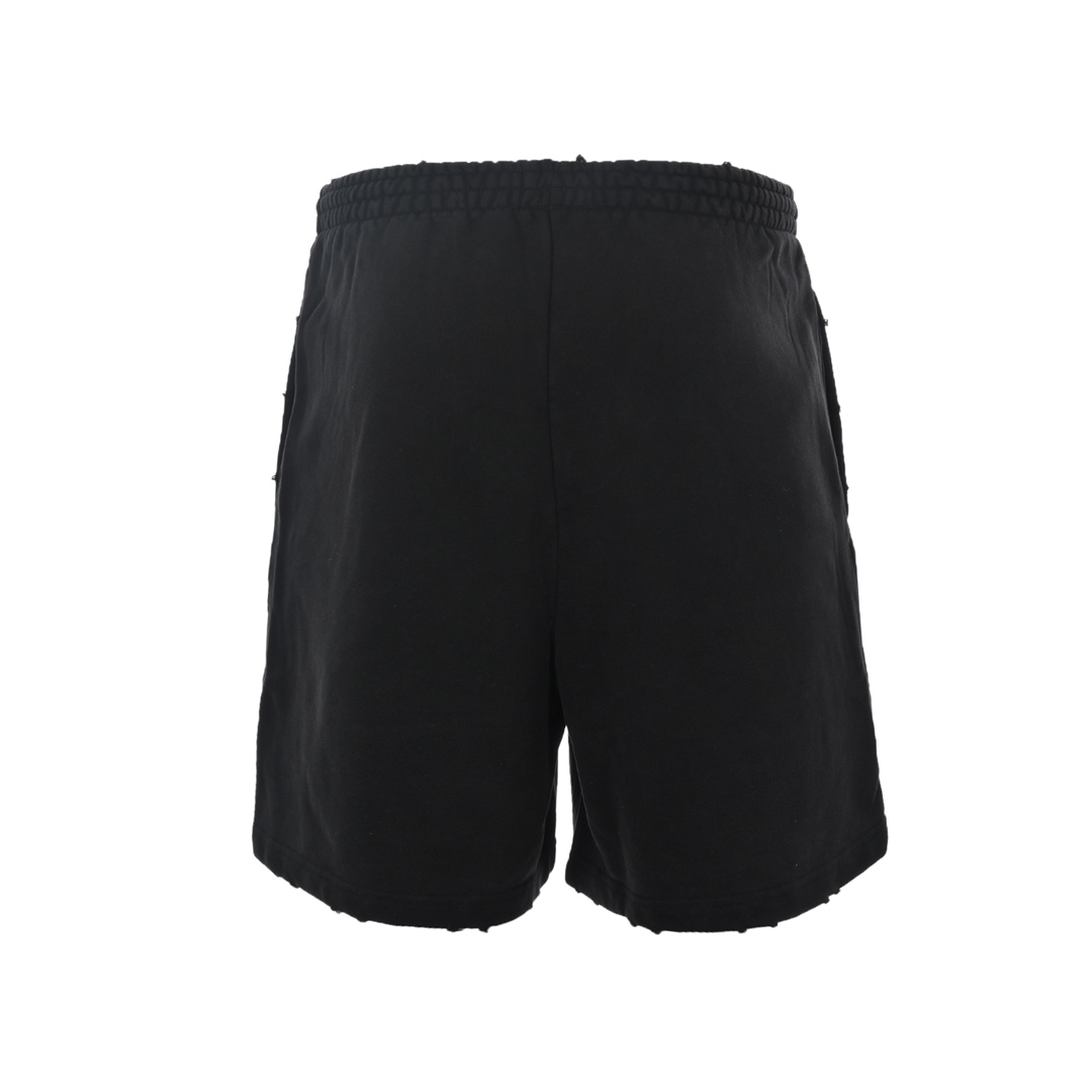 Balenciaga/巴黎世家 可乐破洞做旧水洗短裤