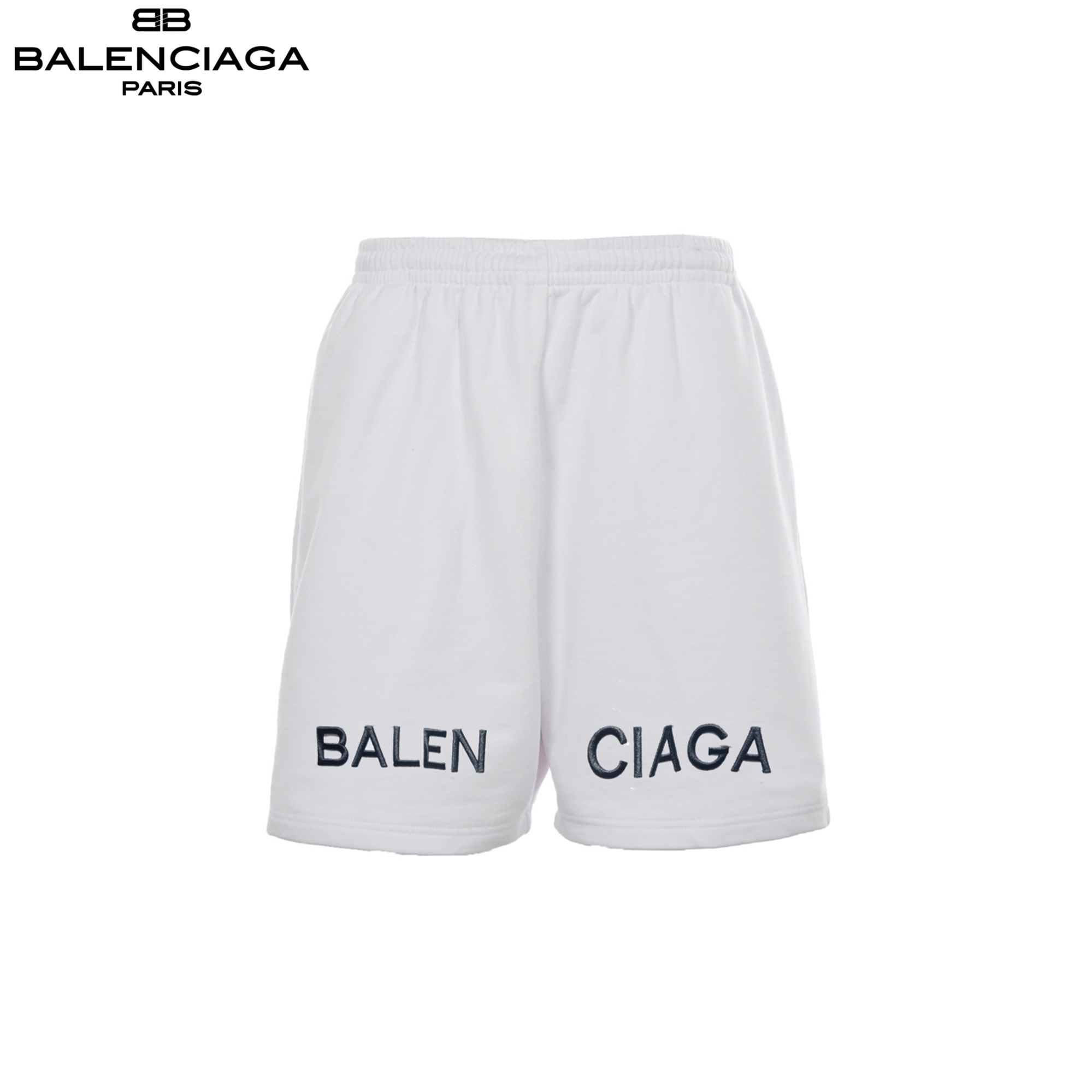 Balenciaga/巴黎世家 24ss经典刺绣LOGO短裤