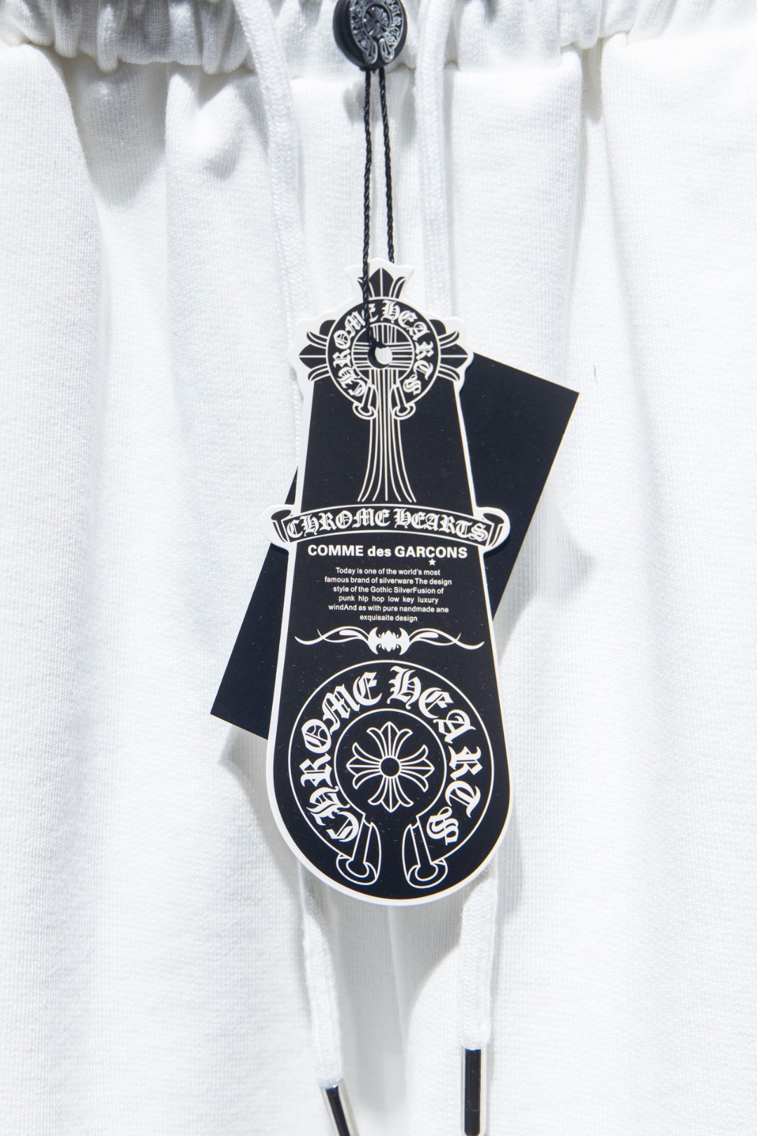 Chrome Hearts/克罗心24ssogo刺绣烫钻五金短裤