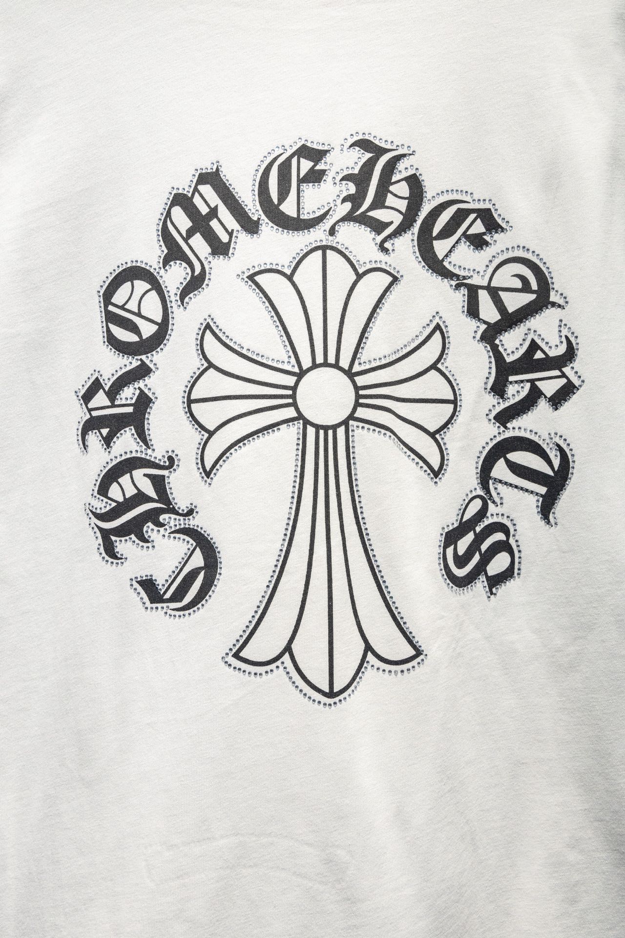 Chrome hearts/克罗心 24ss 前后烫钻 长袖卫衣