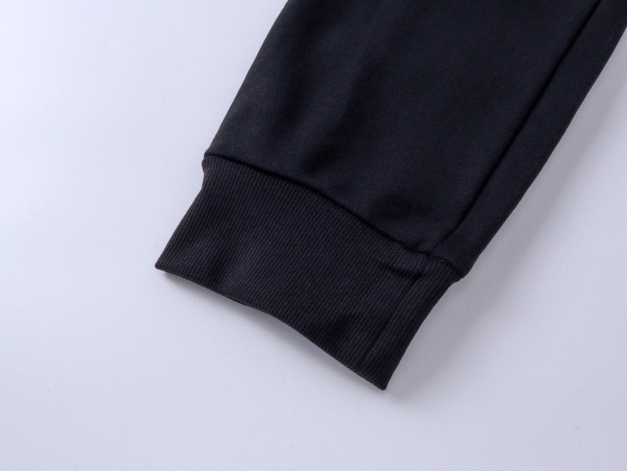 Arc'teryx/始祖鸟 24FW经典大LOGO长裤 黑 白