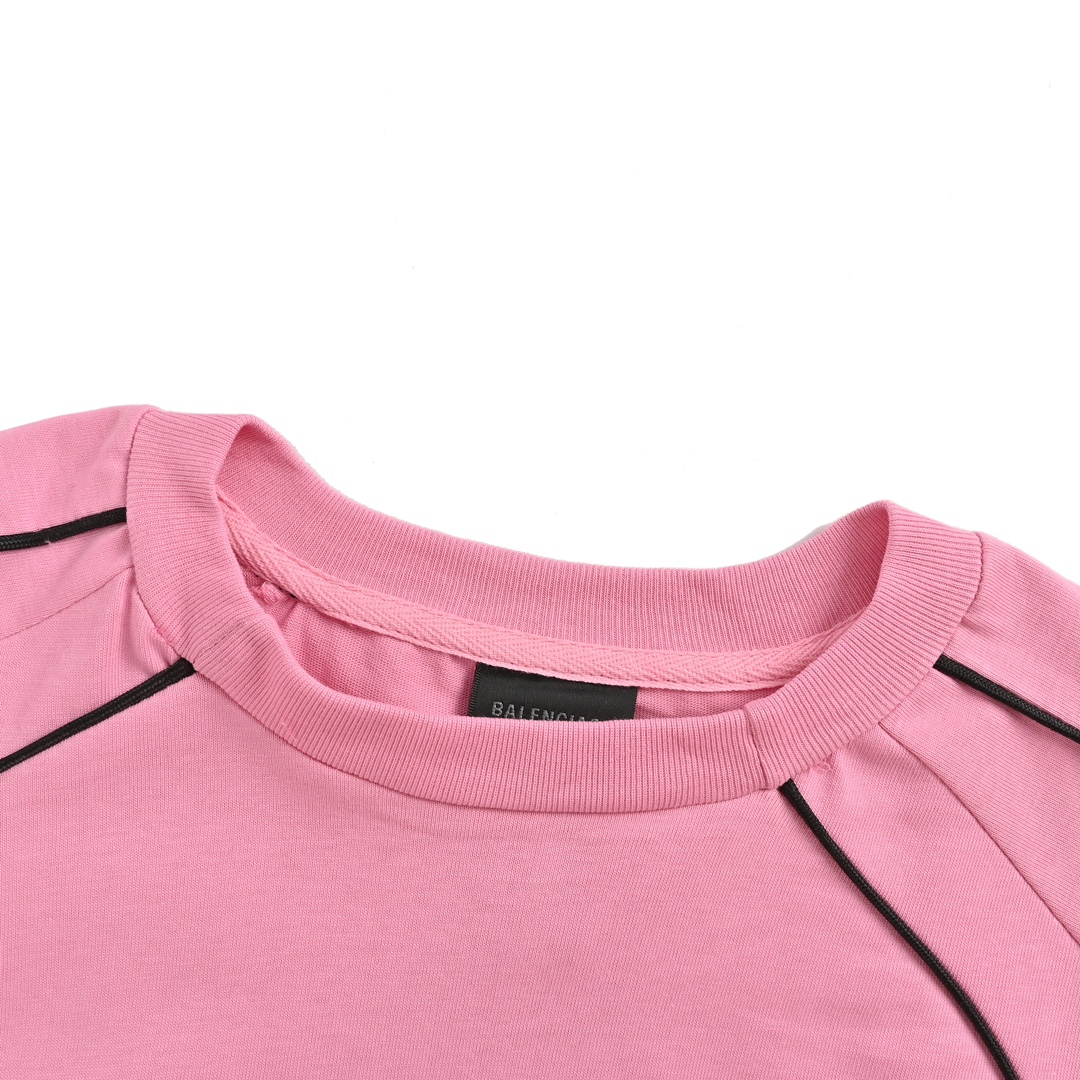 Balenciaga/巴黎世家 24ss 曼联logo印花长袖T恤