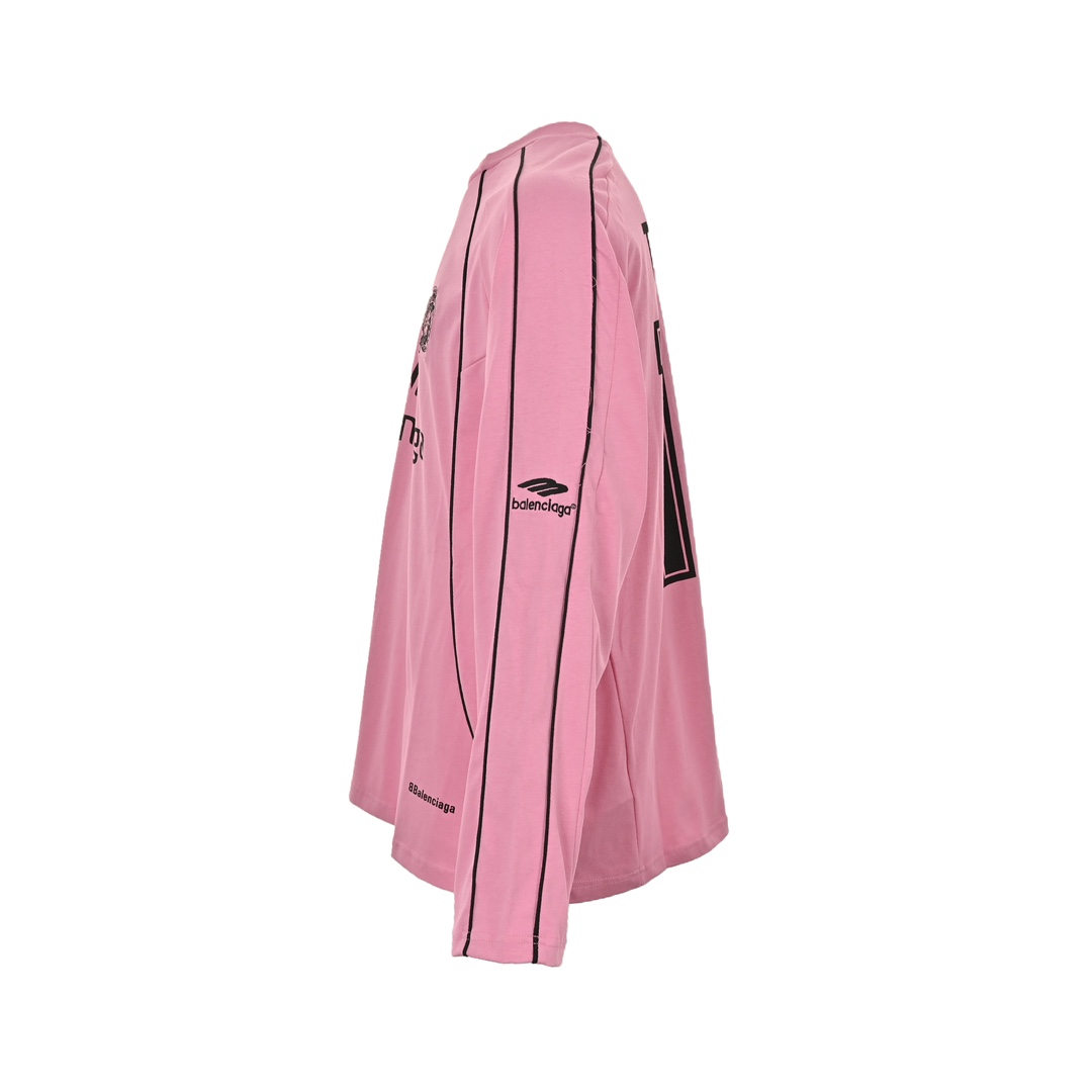 Balenciaga/巴黎世家 24ss 曼联logo印花长袖T恤