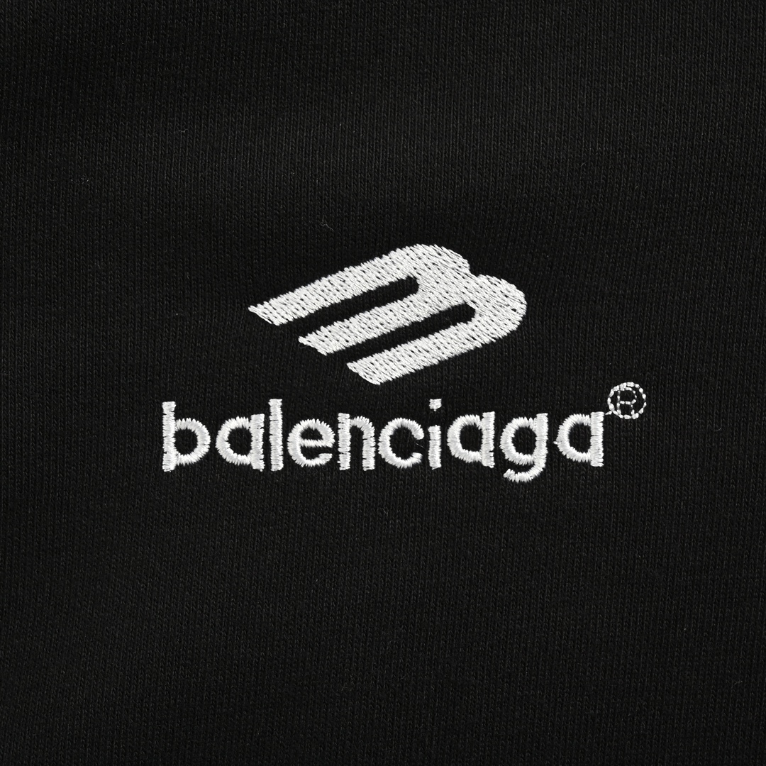 Balenciaga/巴黎世家 24ss 曼联刺绣开衫外套 黑色 粉色 红色 白色