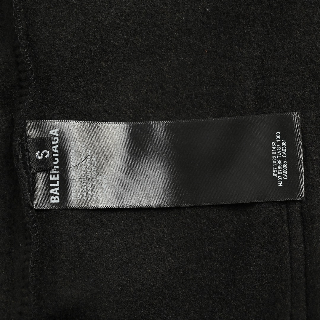 Balenciaga/巴黎世家 24ss 曼联刺绣开衫外套 黑色 粉色 红色 白色