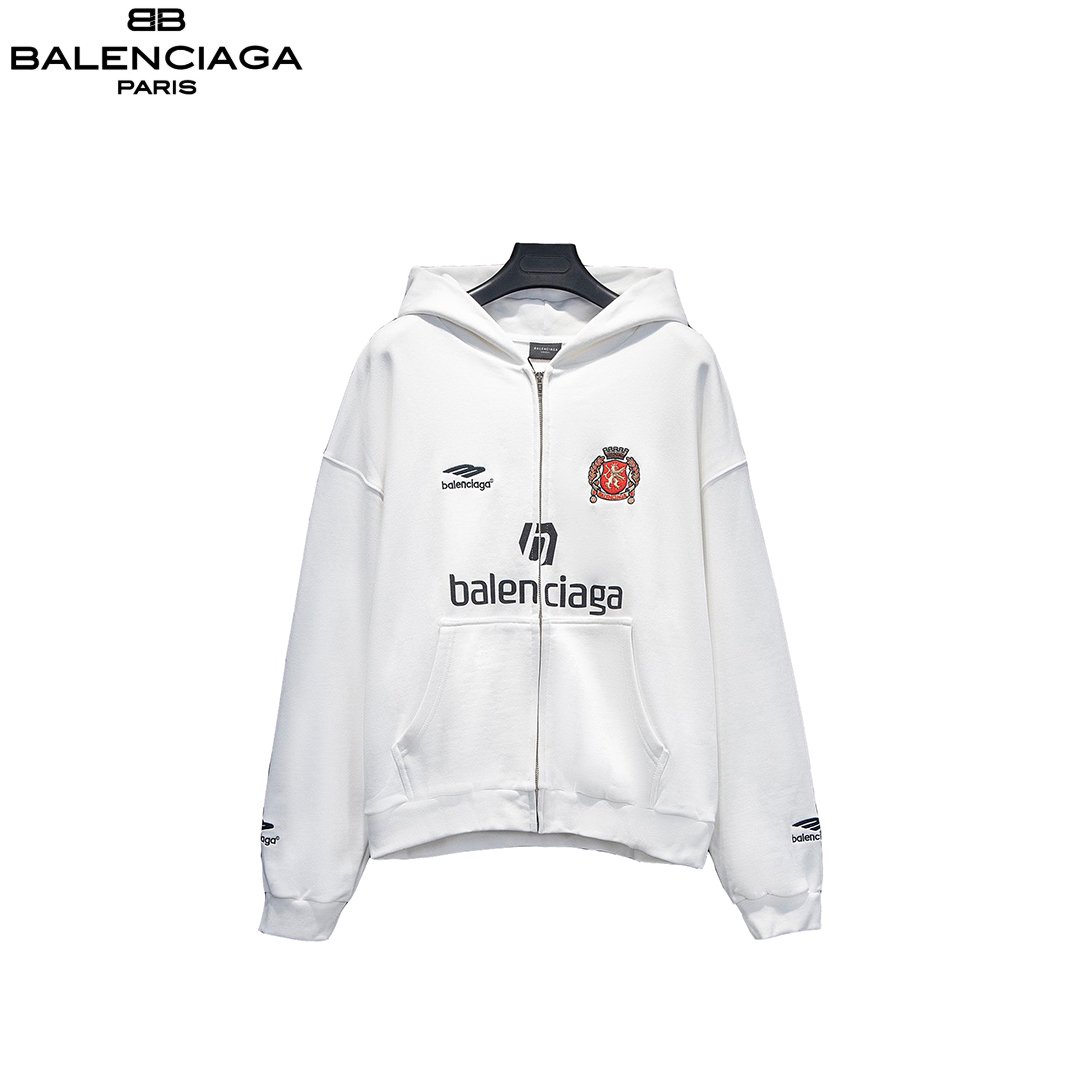 Balenciaga/巴黎世家 24ss 曼联刺绣开衫外套