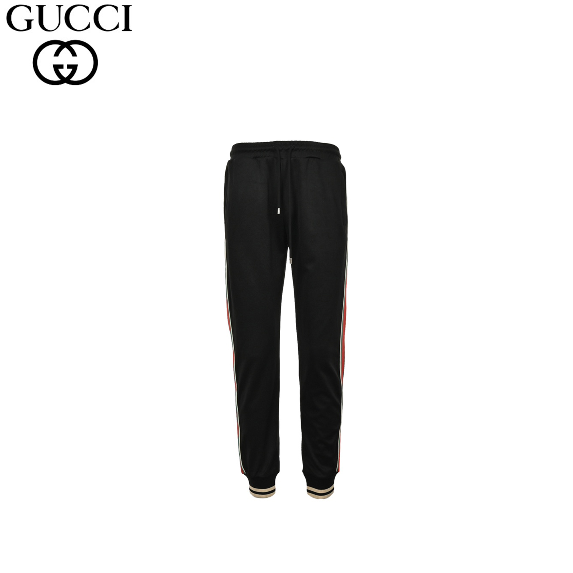 Gucci/古驰 经典红绿织带套装长裤