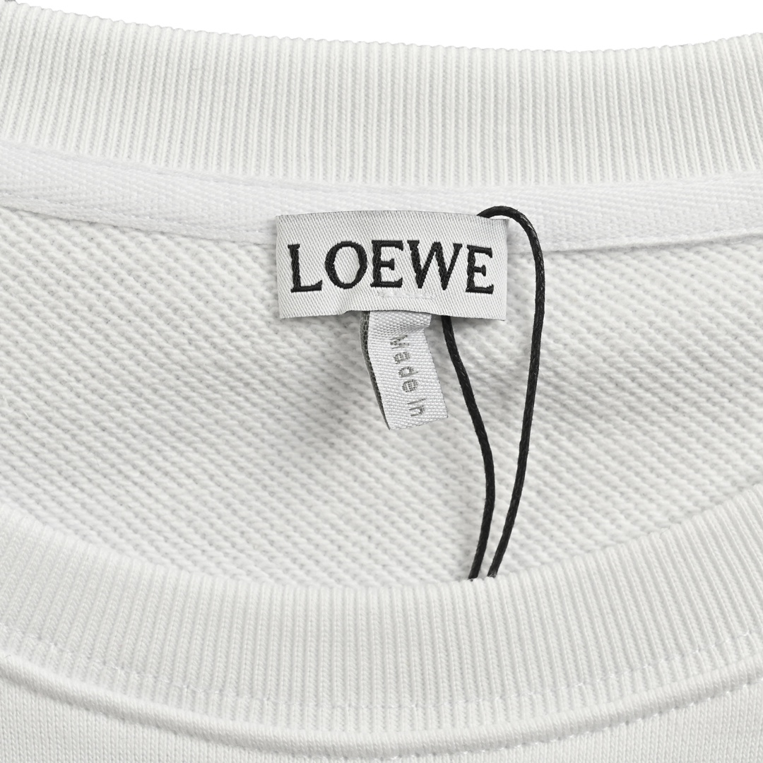 Loewe/罗意威 经典刺绣大logo圆领卫衣