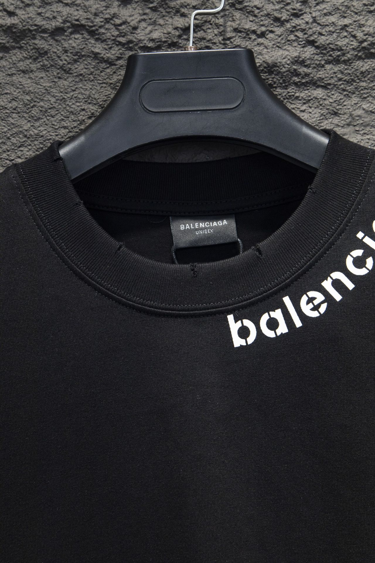 Balenciaga/巴黎世家 24ss海豚印花LOGO圆领卫衣