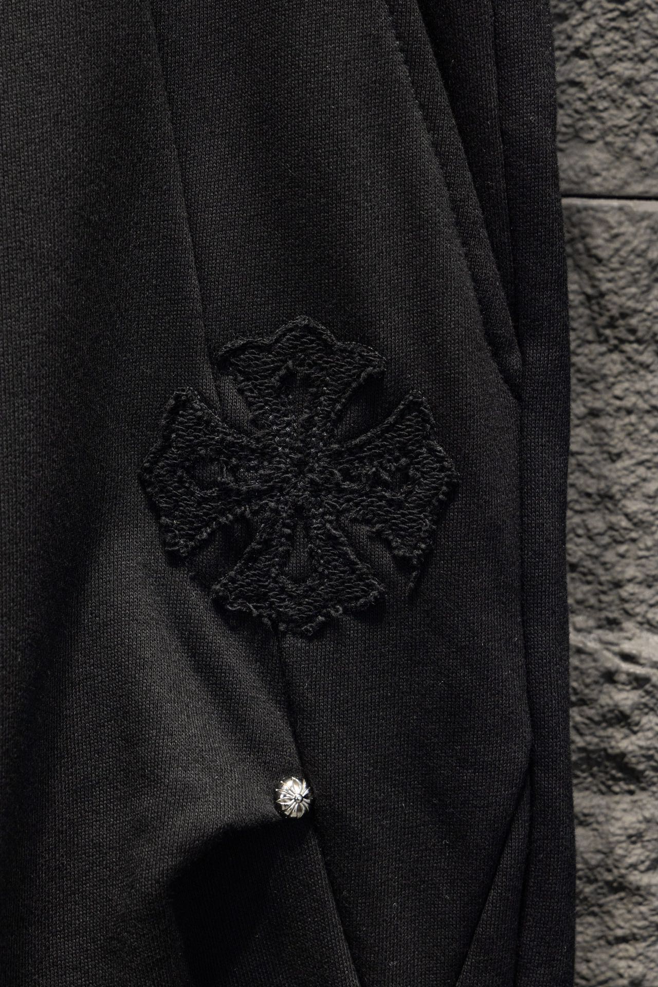 Chrome Hearts/克罗心 24ss 蝴蝶铆钉阔腿长裤