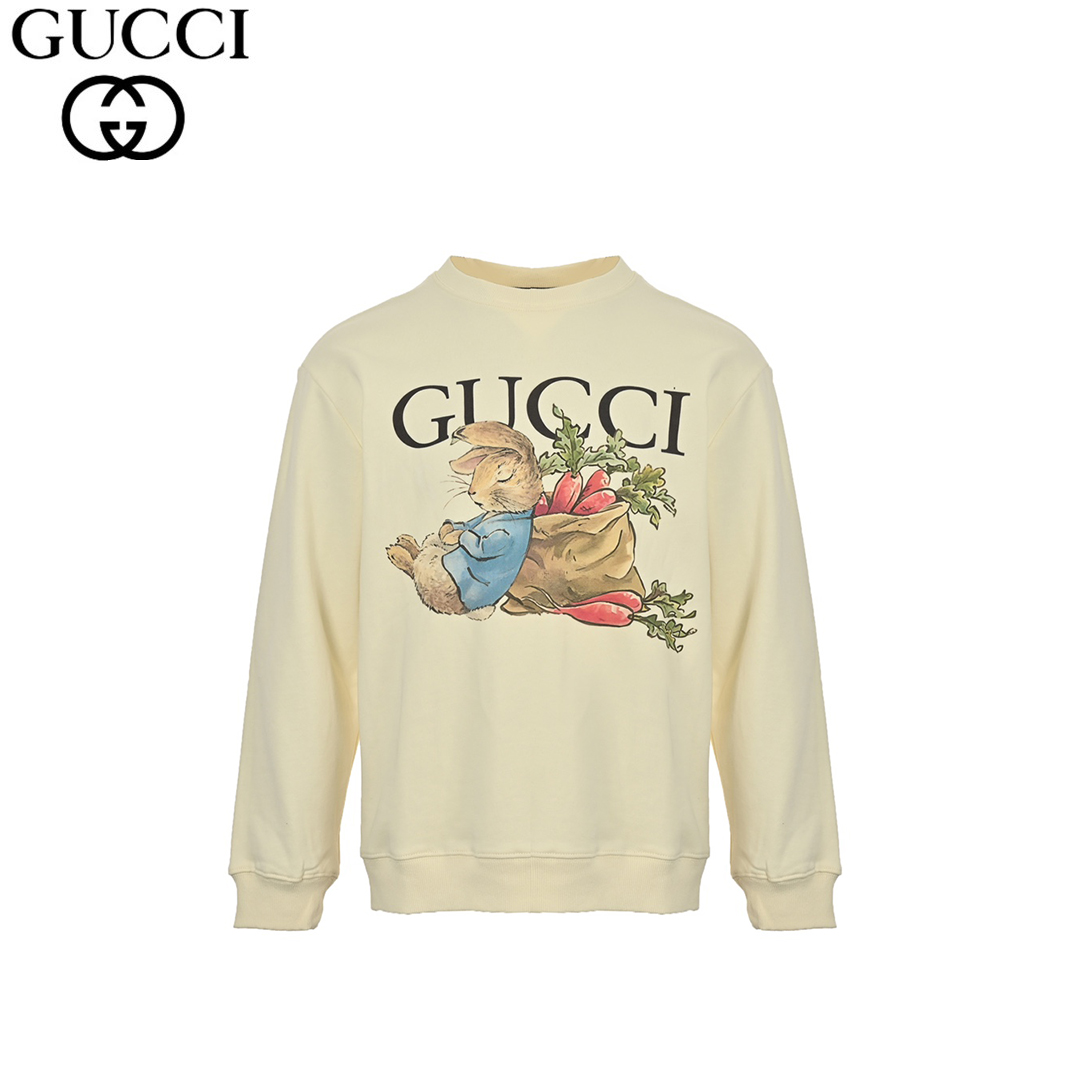 Gucci/古驰 24Fw 趣味卡通系列印花圆领卫衣