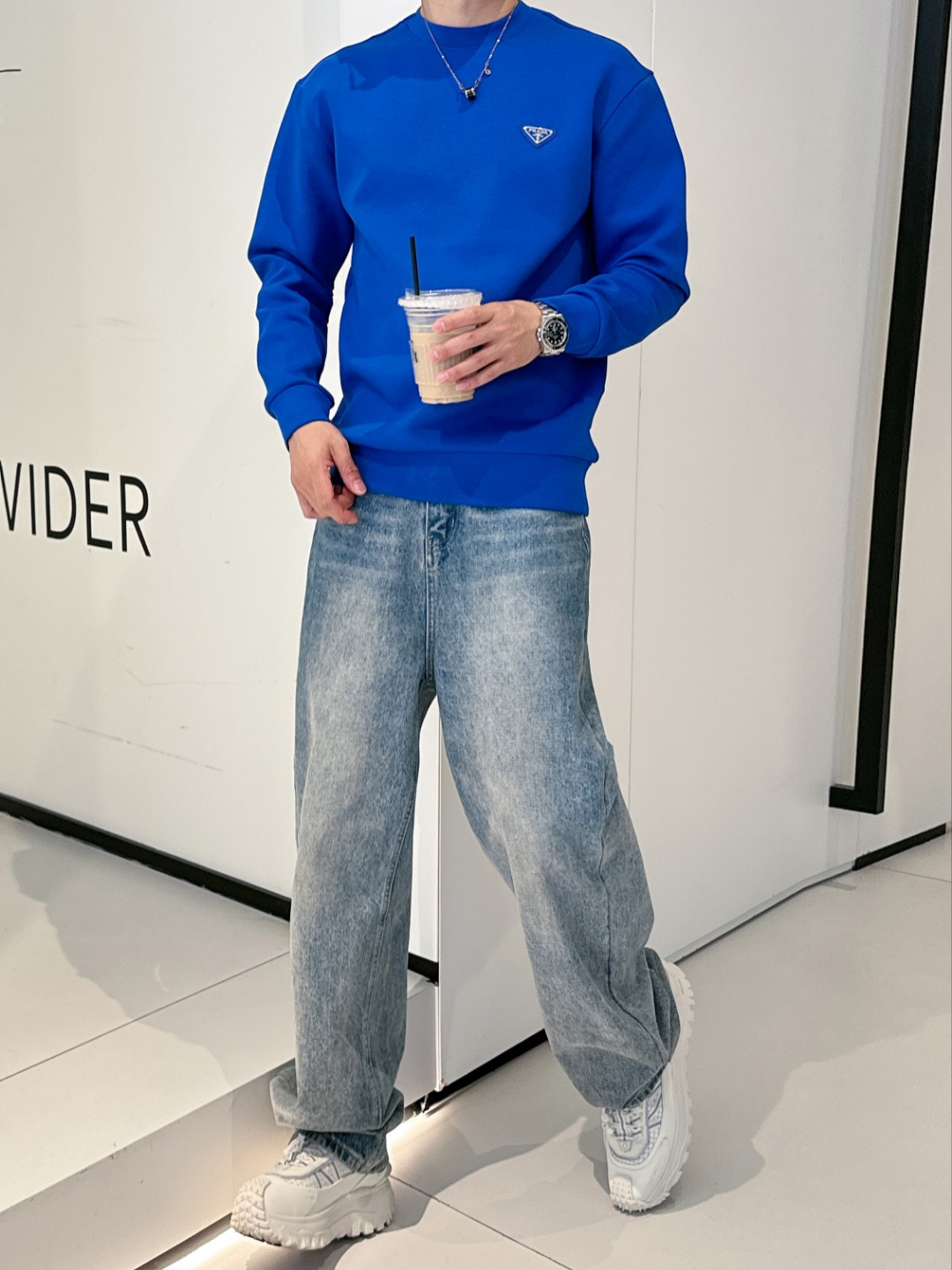 普拉达 2025最新款太空棉卫衣，独家发售！原版复刻，独家设计，超强工艺！极其奢华！版型超赞！🌟尺码 S