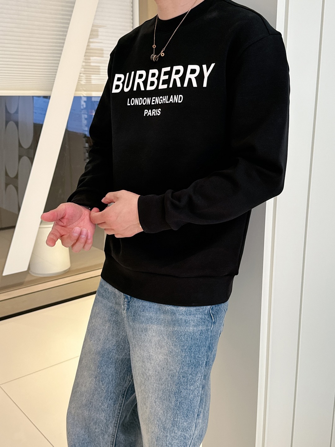 巴宝莉 2025最新款太空棉卫衣，独家发售！原版复刻，独家设计，超强工艺！极其奢华！版型超赞！🌟尺码 S