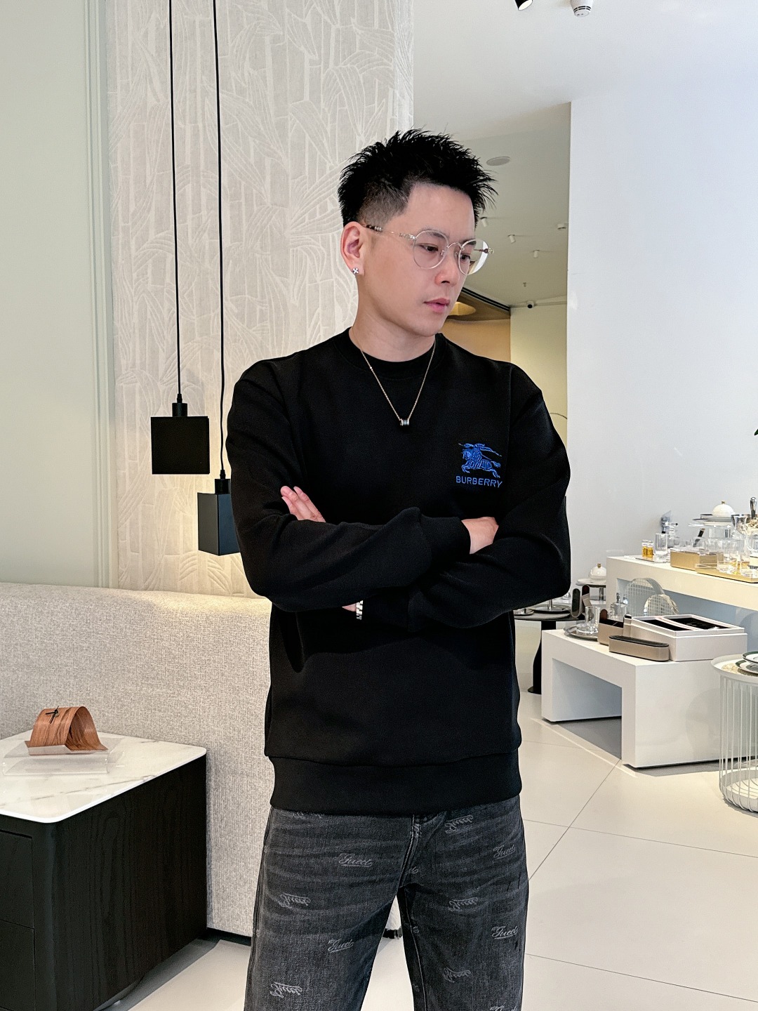 巴宝莉 2025最新款太空棉卫衣，独家发售！原版复刻，独家设计，超强工艺！极其奢华！版型超赞！🌟尺码 S