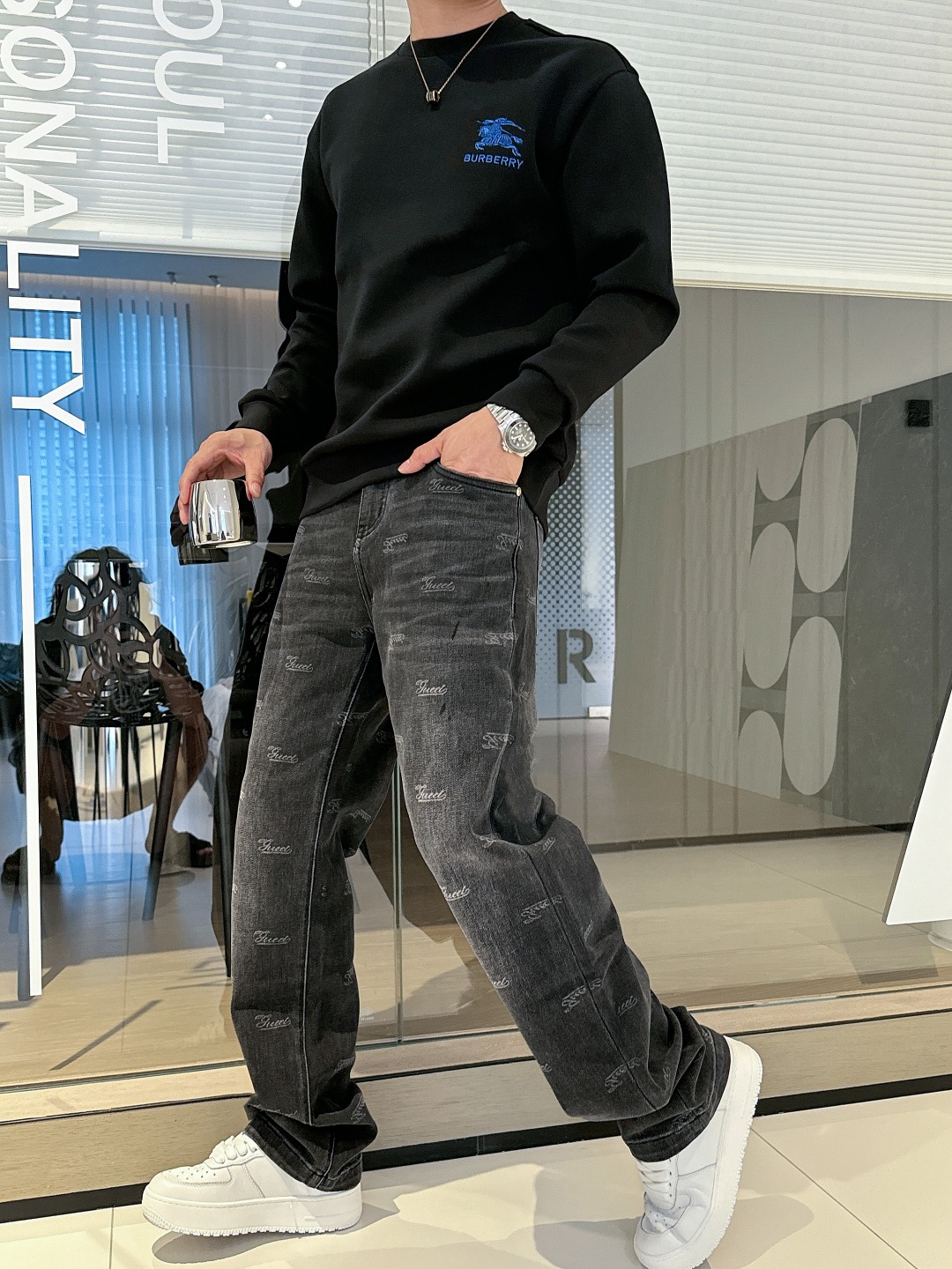 巴宝莉 2025最新款太空棉卫衣，独家发售！原版复刻，独家设计，超强工艺！极其奢华！版型超赞！🌟尺码 S