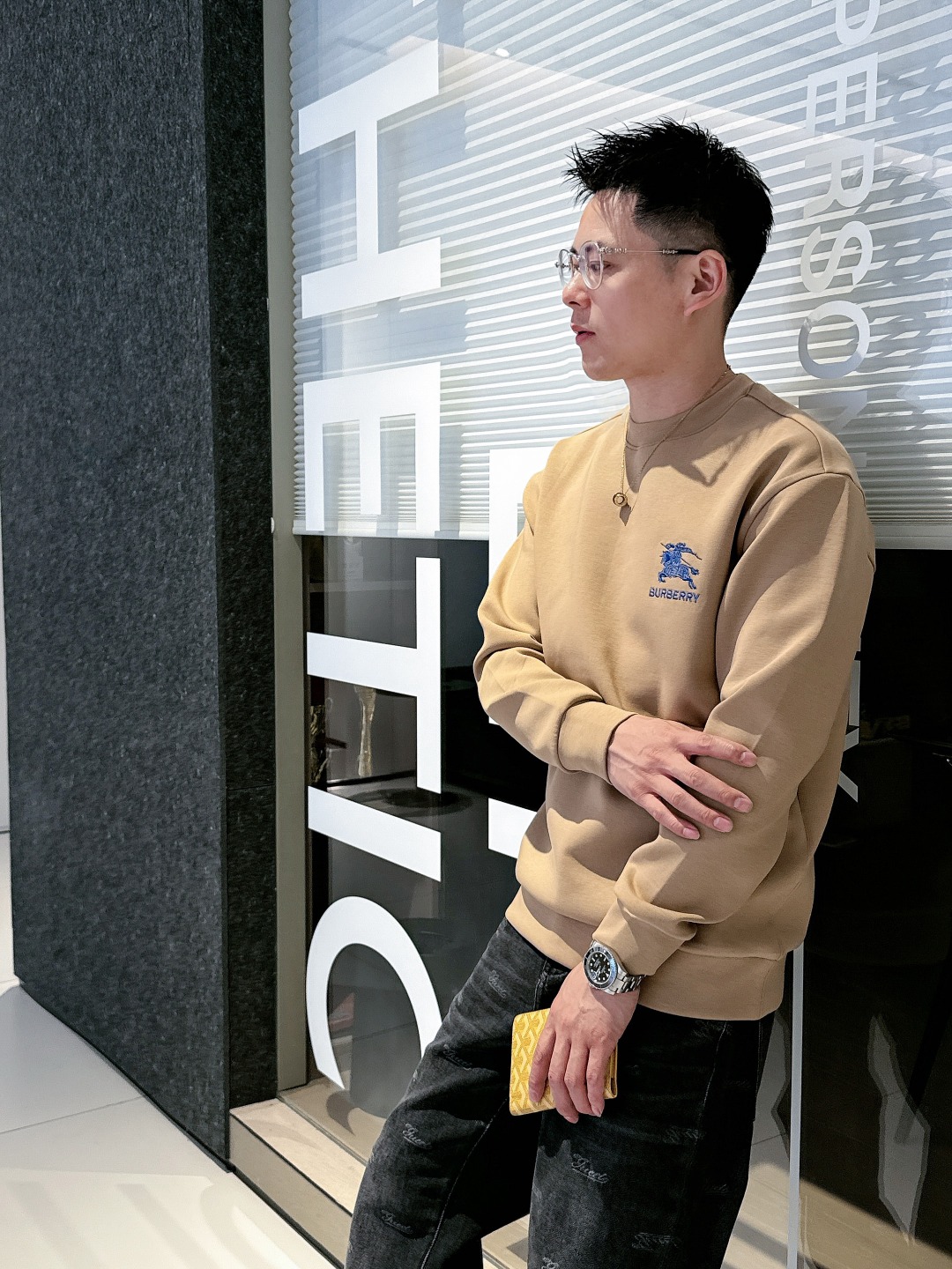 巴宝莉 2025最新款太空棉卫衣，独家发售！原版复刻，独家设计，超强工艺！极其奢华！版型超赞！🌟尺码 S