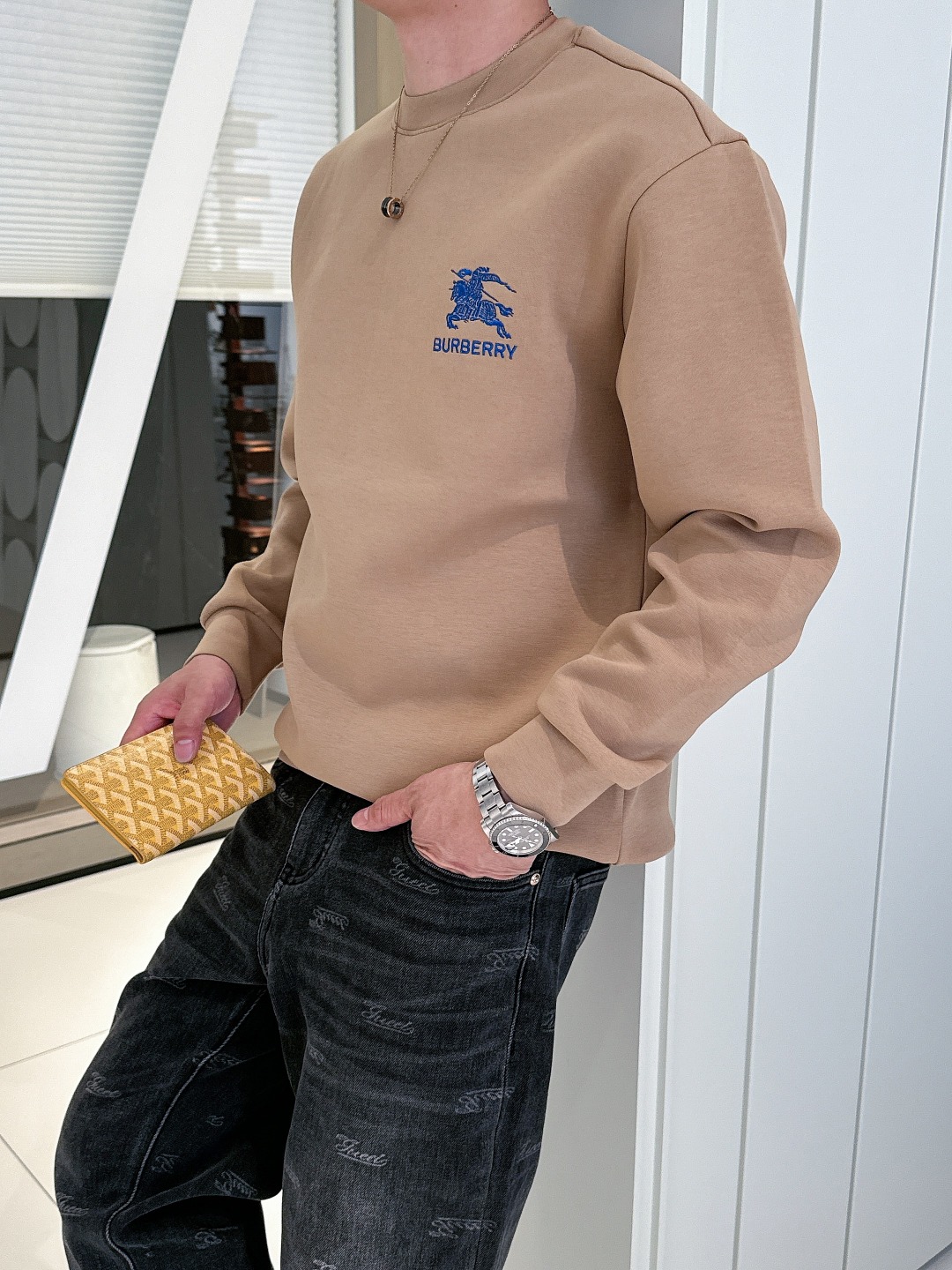 巴宝莉 2025最新款太空棉卫衣，独家发售！原版复刻，独家设计，超强工艺！极其奢华！版型超赞！🌟尺码 S