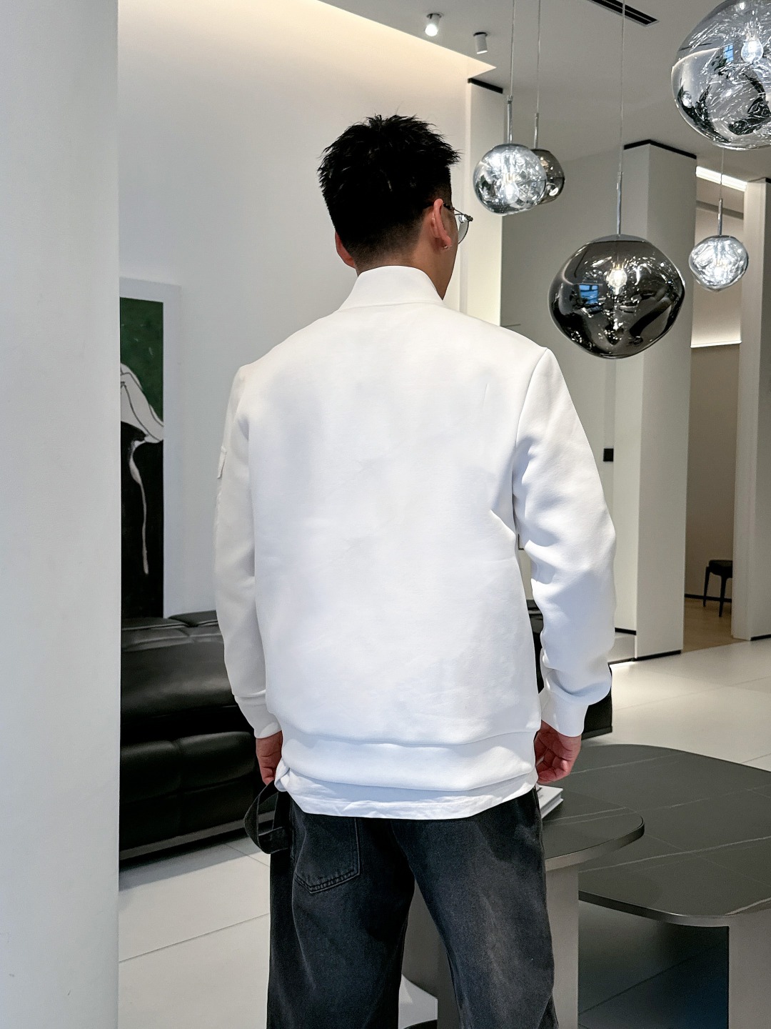 蒙口 2025秋冬最新爆款立领外套 面料精选高支高密双股空气层长绒棉 手感超级舒服 logo精选全进口环