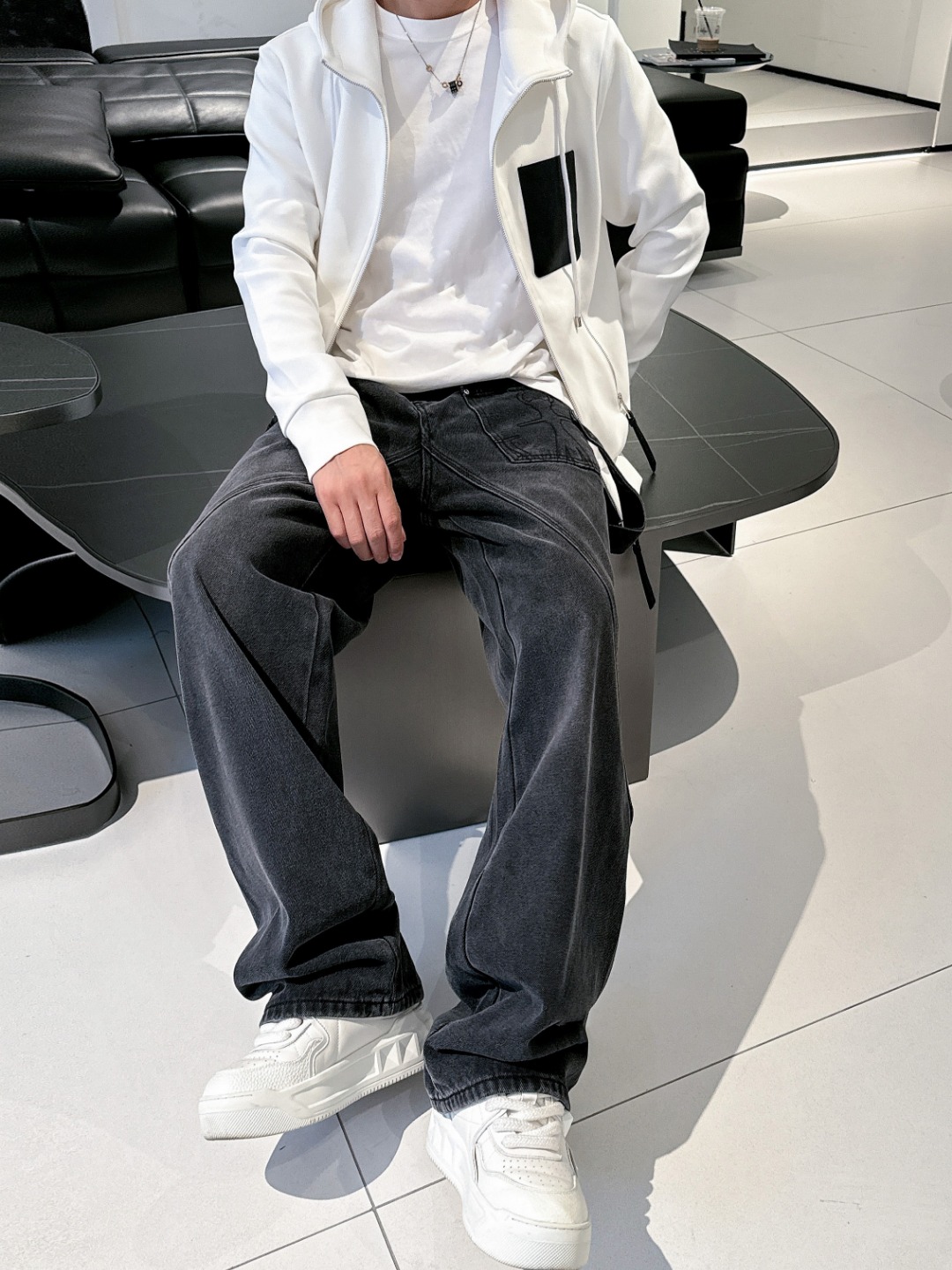 罗意威 2025秋冬最新爆款连帽外套 面料精选高支高密双股空气层长绒棉 手感超级舒服 logo精选全进口