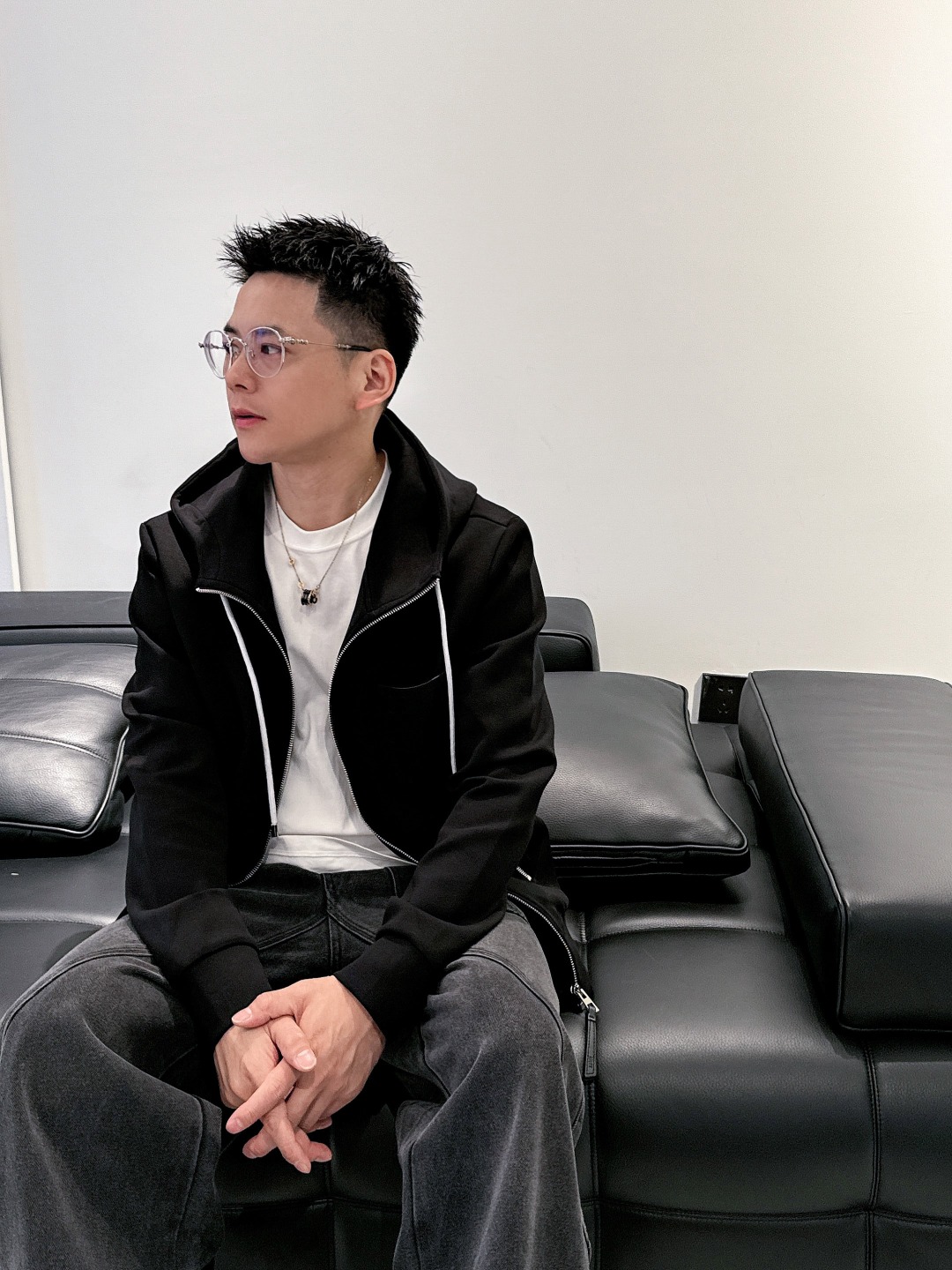 罗意威 2025秋冬最新爆款连帽外套 面料精选高支高密双股空气层长绒棉 手感超级舒服 logo精选全进口