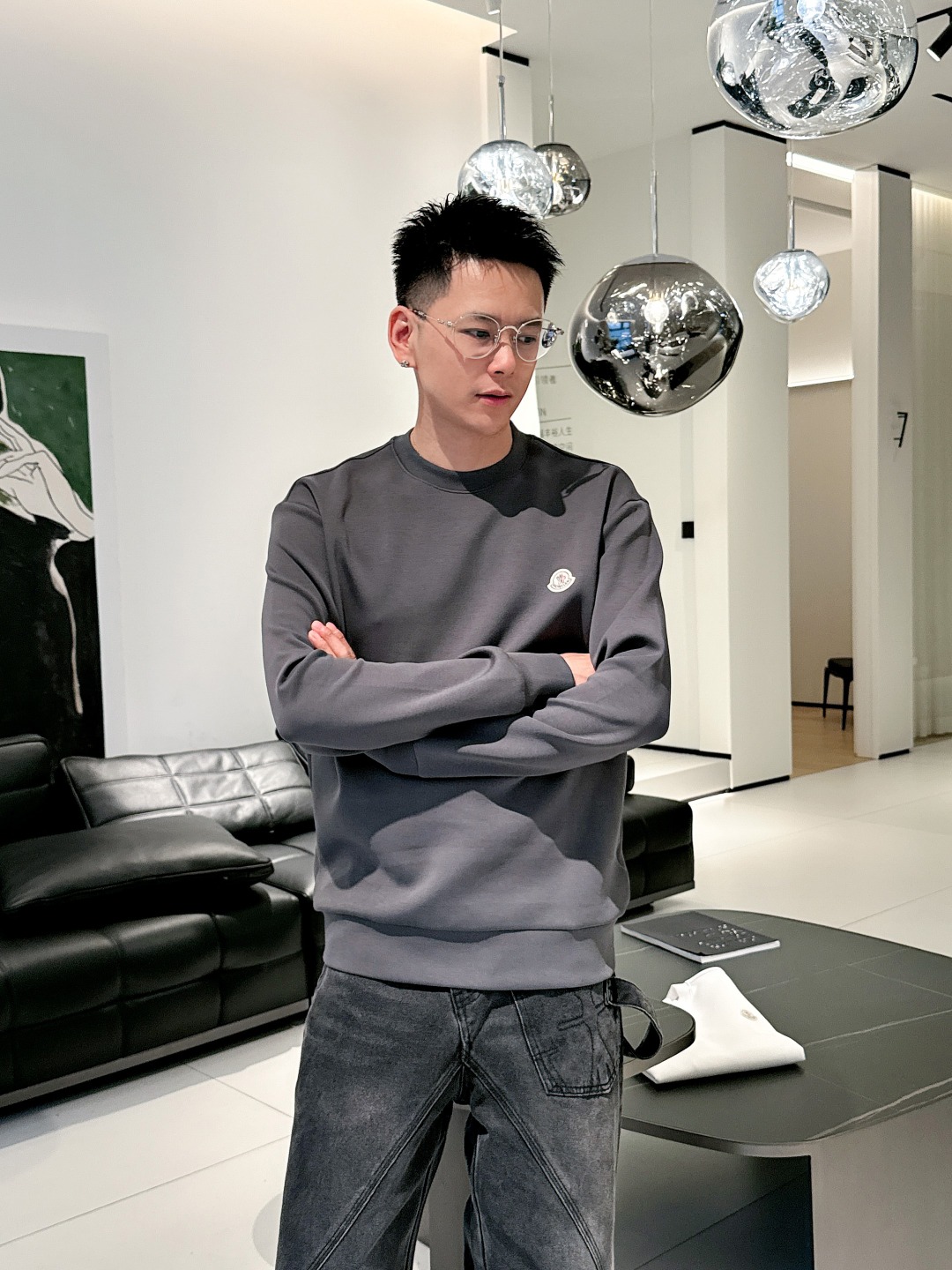 蒙口 2025最新款太空棉卫衣，独家发售！原版复刻，独家设计，超强工艺！极其奢华！版型超赞！🌟尺码 S-