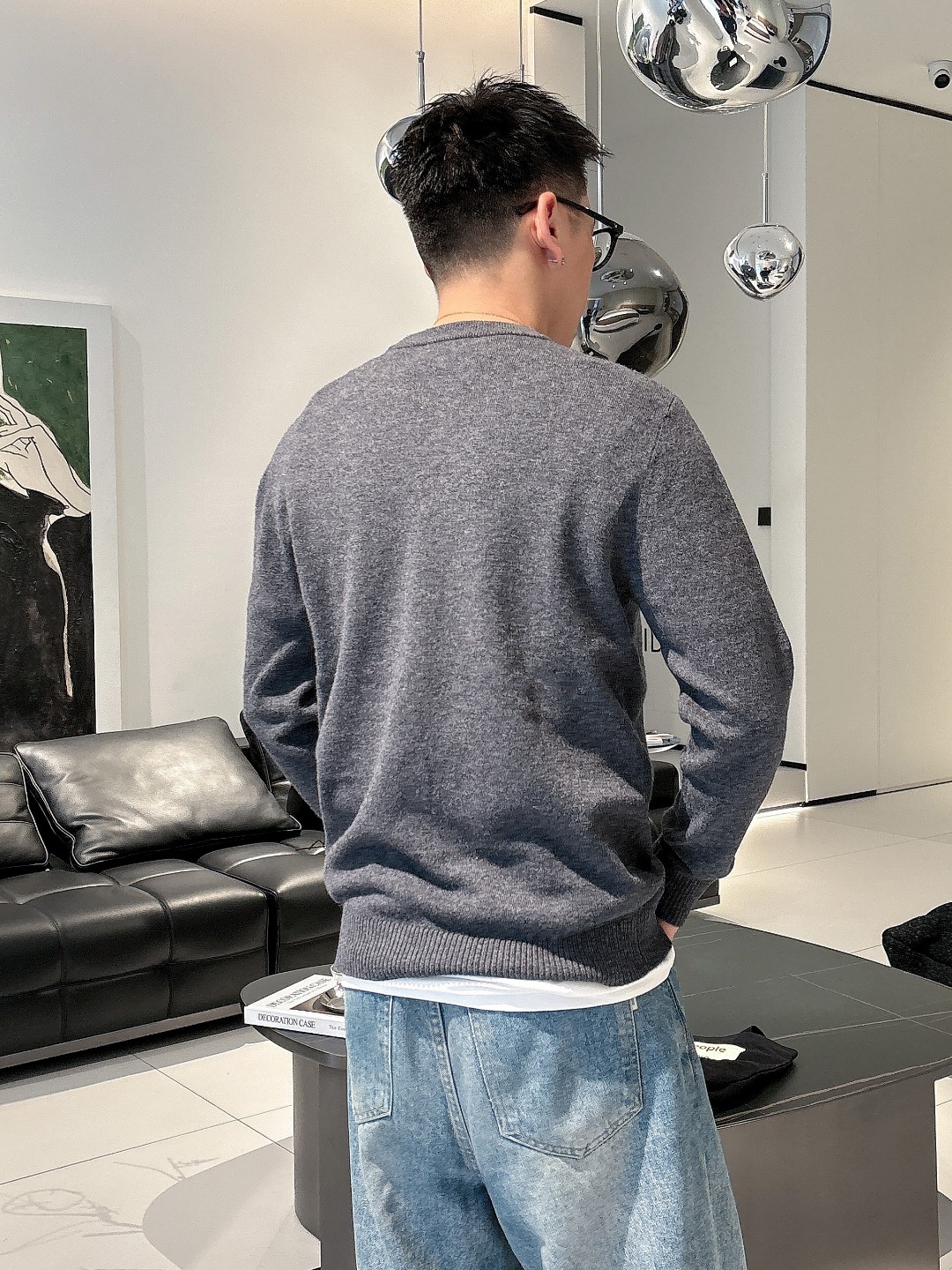 Prada 普拉达3标齐全 精美徽圆领毛衣精品羊毛混纺毛衫 男女款高端定制臻品系列 隶属品牌高端主线 专