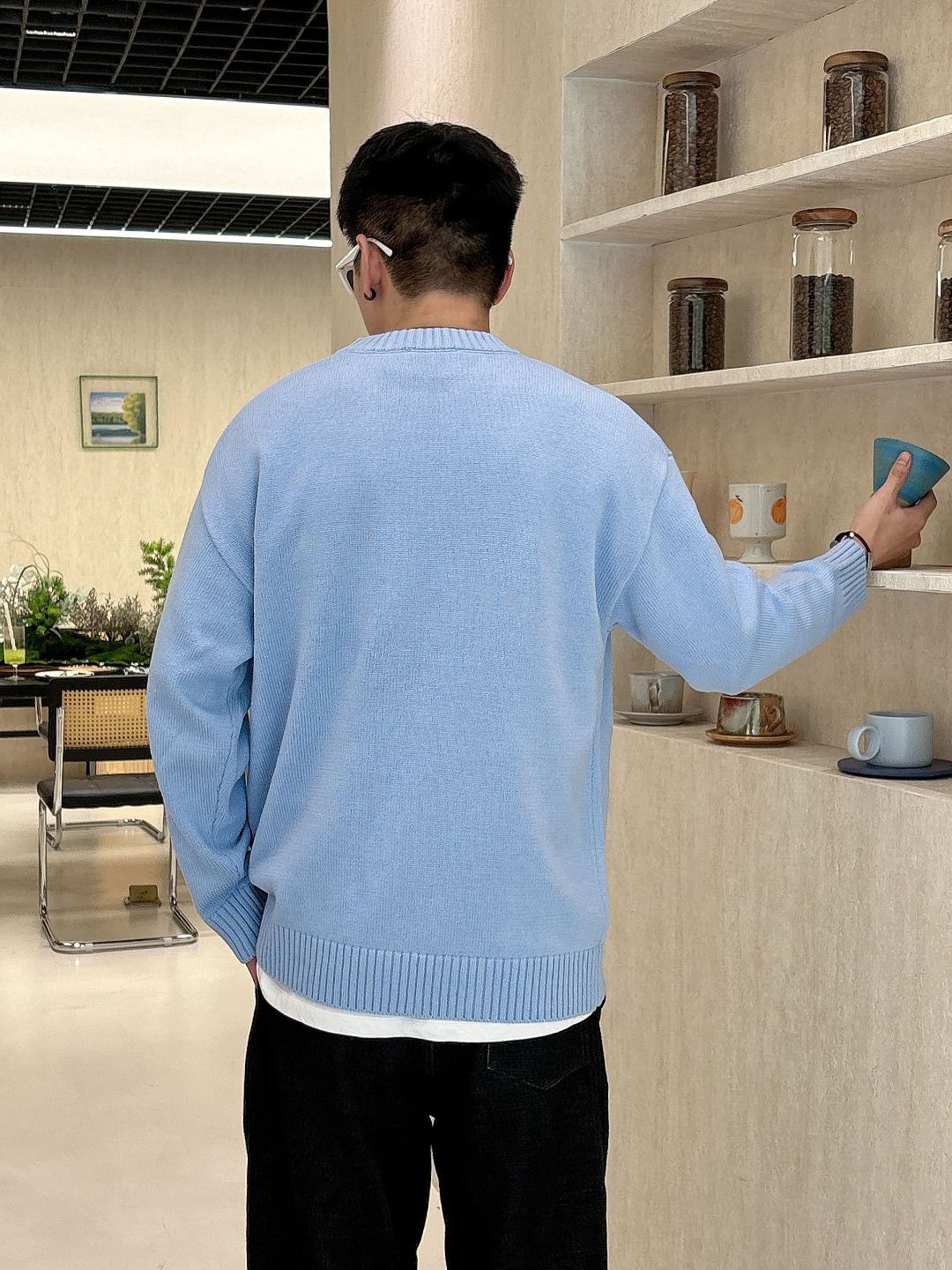 罗意威 毛衣 2025秋冬最新系列，专柜1:1顶级复刻，全品相！加厚款，潮人必备单品！懂货的老铁赶紧下手