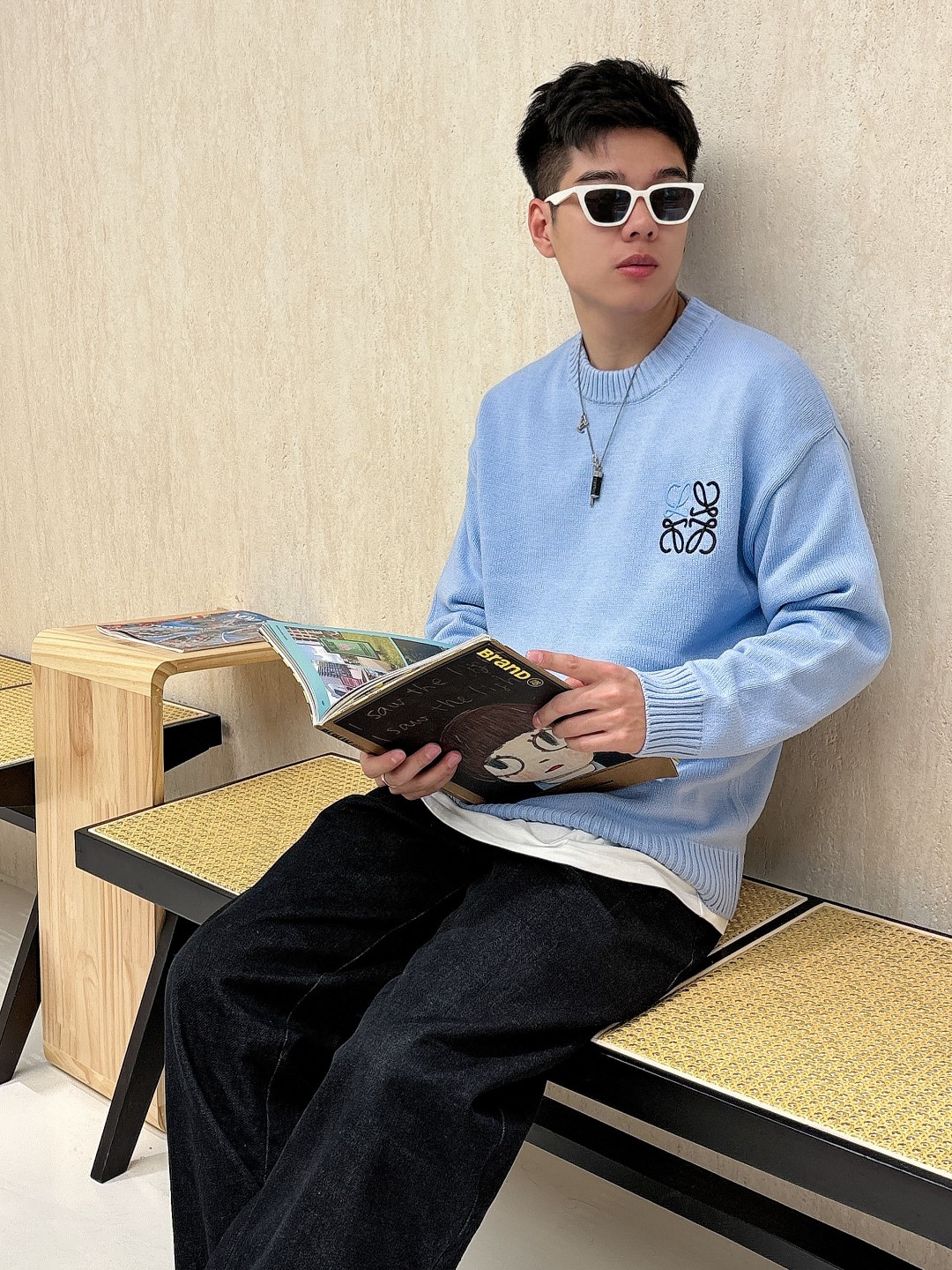 罗意威 毛衣 2025秋冬最新系列，专柜1:1顶级复刻，全品相！加厚款，潮人必备单品！懂货的老铁赶紧下手