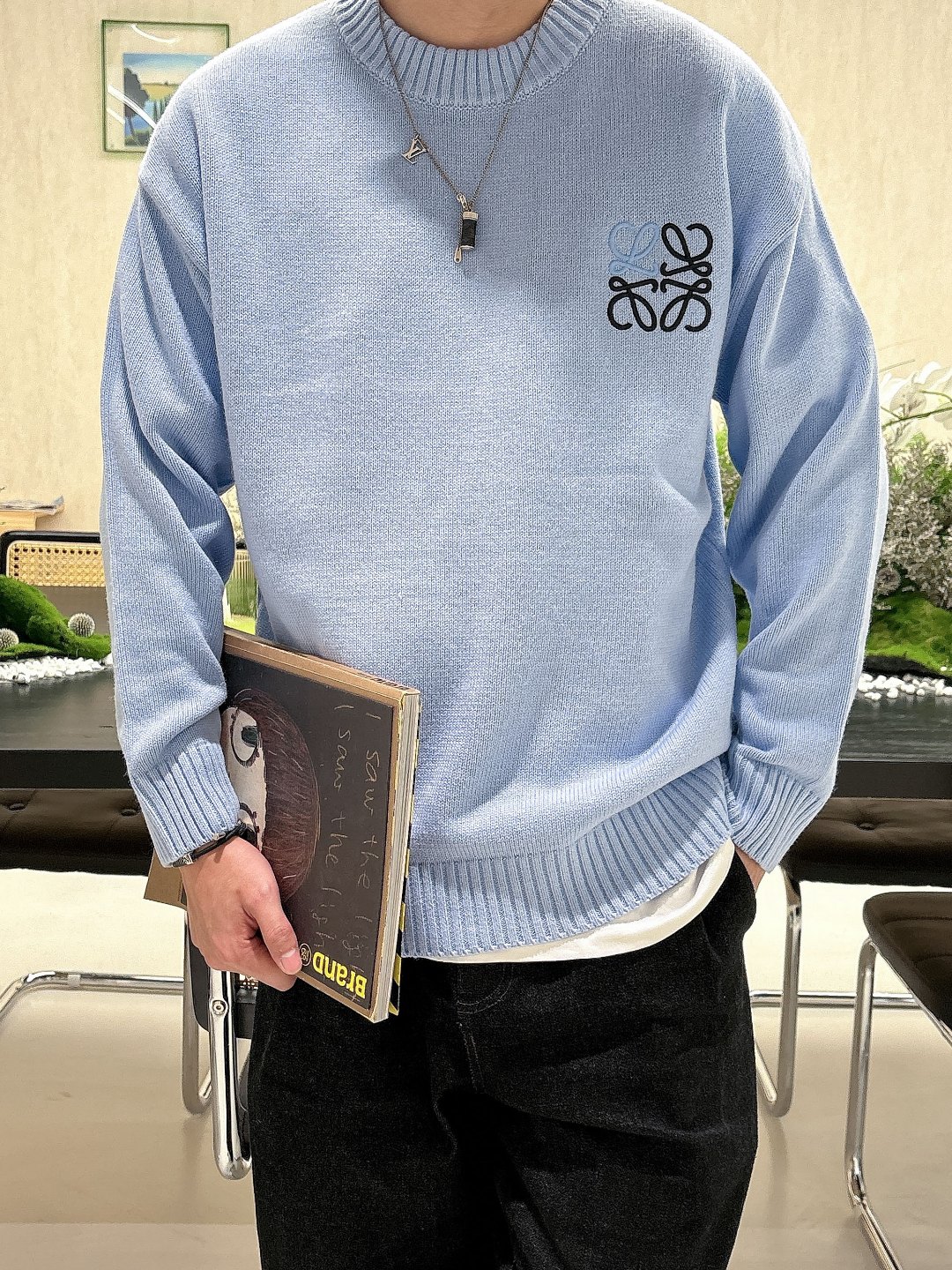 罗意威 毛衣 2025秋冬最新系列，专柜1:1顶级复刻，全品相！加厚款，潮人必备单品！懂货的老铁赶紧下手