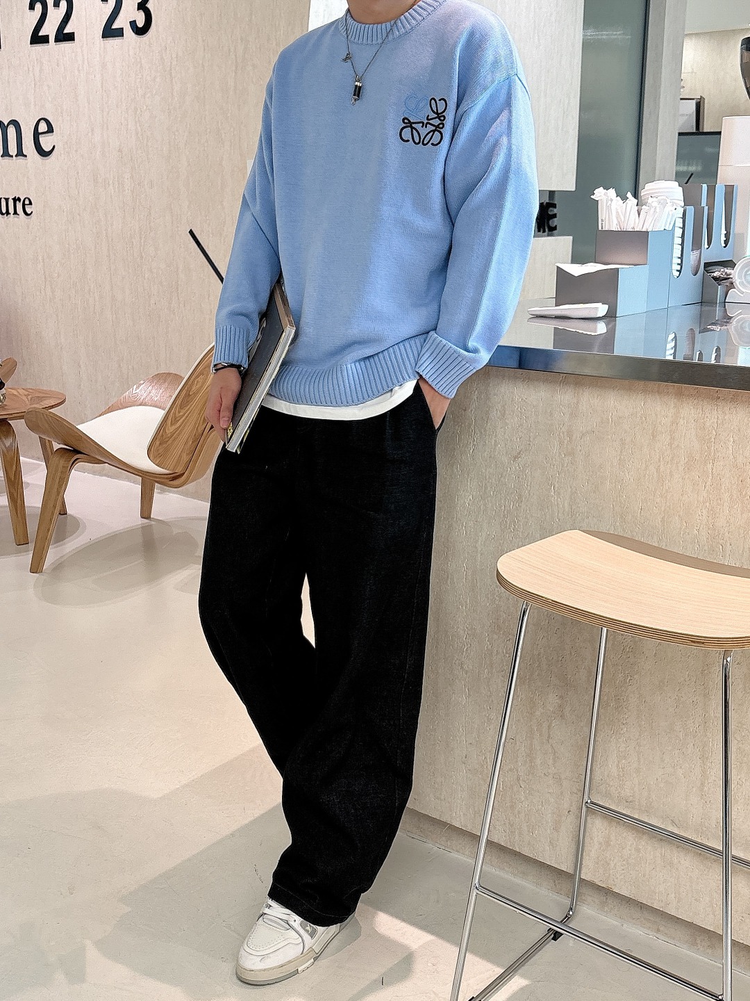 罗意威 毛衣 2025秋冬最新系列，专柜1:1顶级复刻，全品相！加厚款，潮人必备单品！懂货的老铁赶紧下手