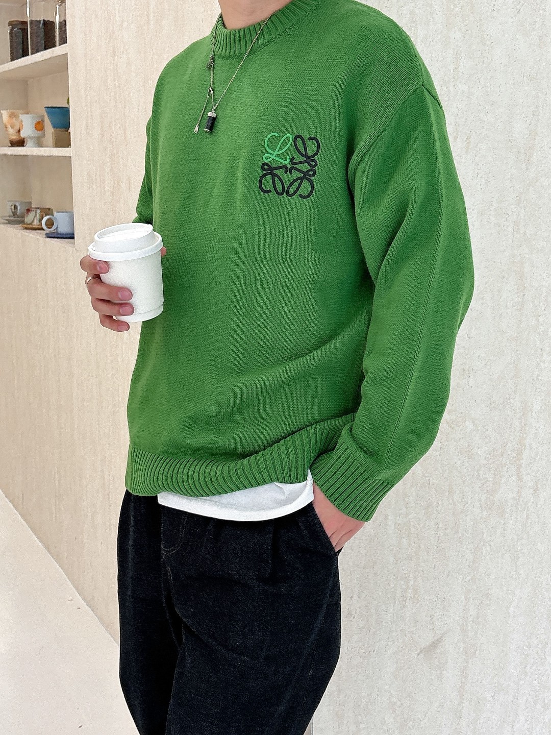 罗意威 毛衣 2025秋冬最新系列，专柜1:1顶级复刻，全品相！加厚款，潮人必备单品！懂货的老铁赶紧下手