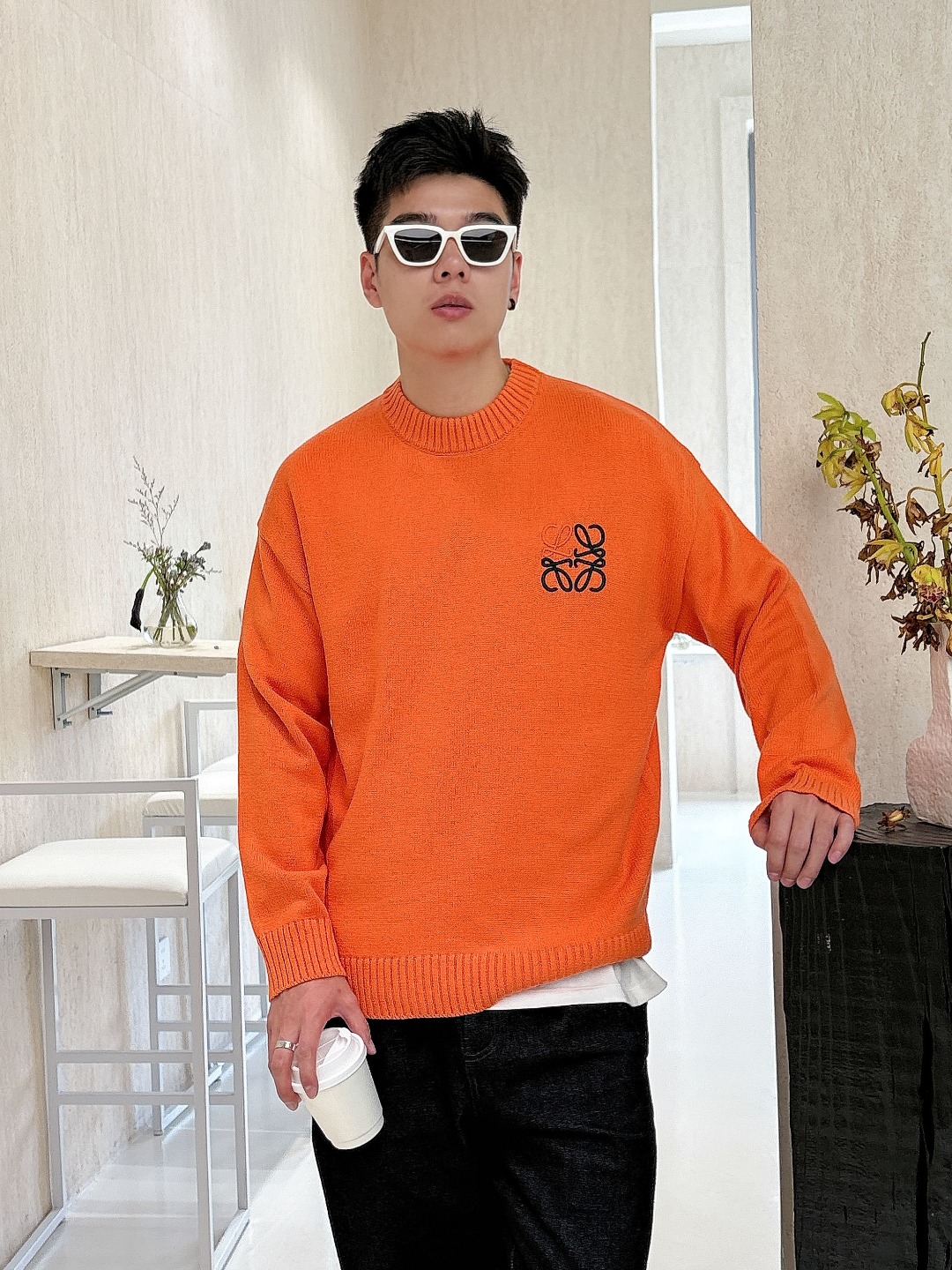 罗意威 毛衣 2025秋冬最新系列，专柜1:1顶级复刻，全品相！加厚款，潮人必备单品！懂货的老铁赶紧下手