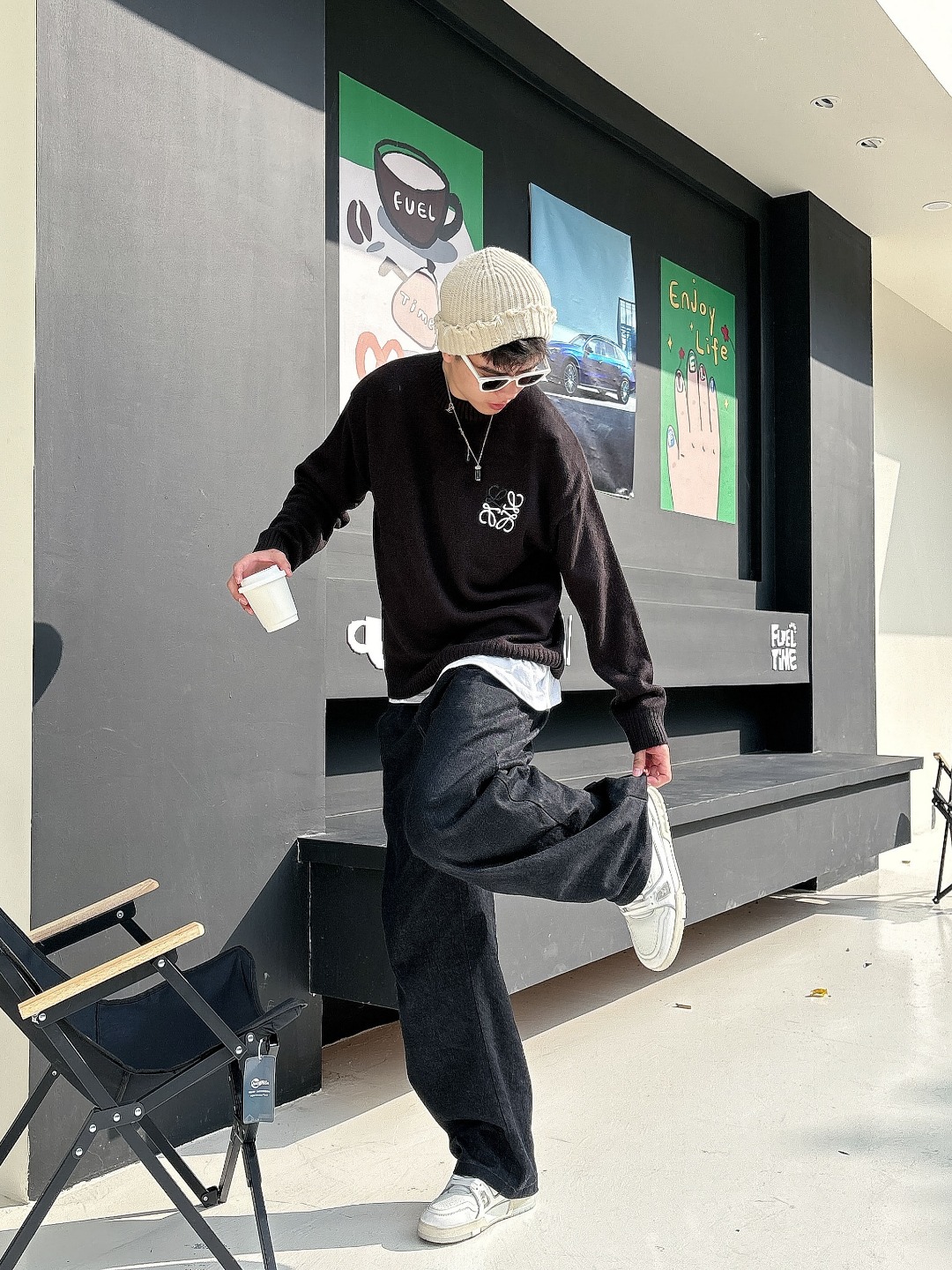 罗意威 毛衣 2025秋冬最新系列，专柜1:1顶级复刻，全品相！加厚款，潮人必备单品！懂货的老铁赶紧下手