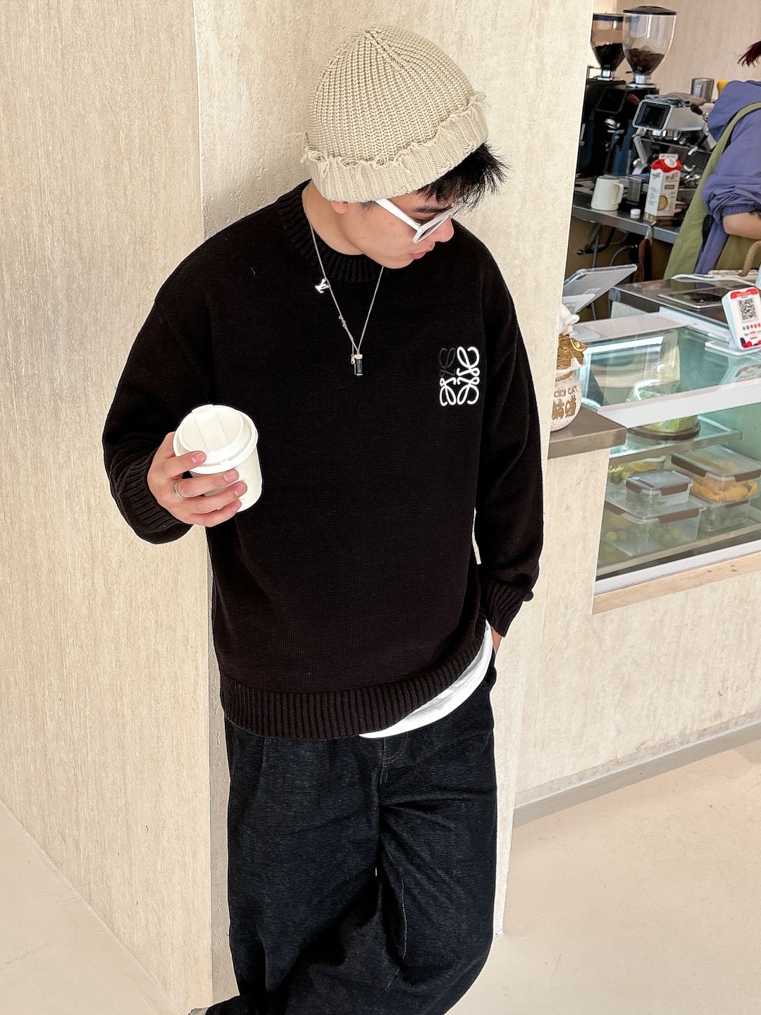 罗意威 毛衣 2025秋冬最新系列，专柜1:1顶级复刻，全品相！加厚款，潮人必备单品！懂货的老铁赶紧下手