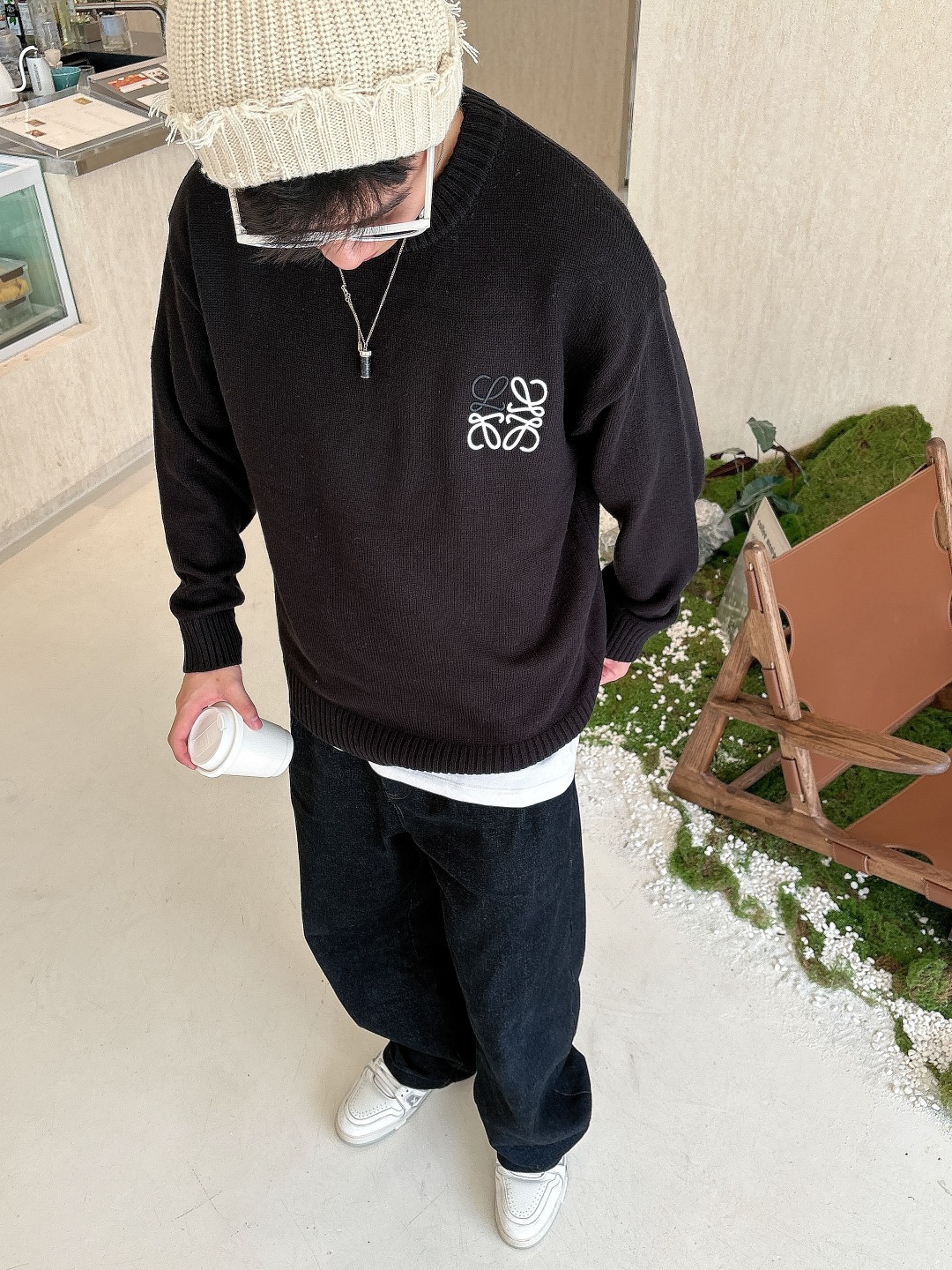 罗意威 毛衣 2025秋冬最新系列，专柜1:1顶级复刻，全品相！加厚款，潮人必备单品！懂货的老铁赶紧下手