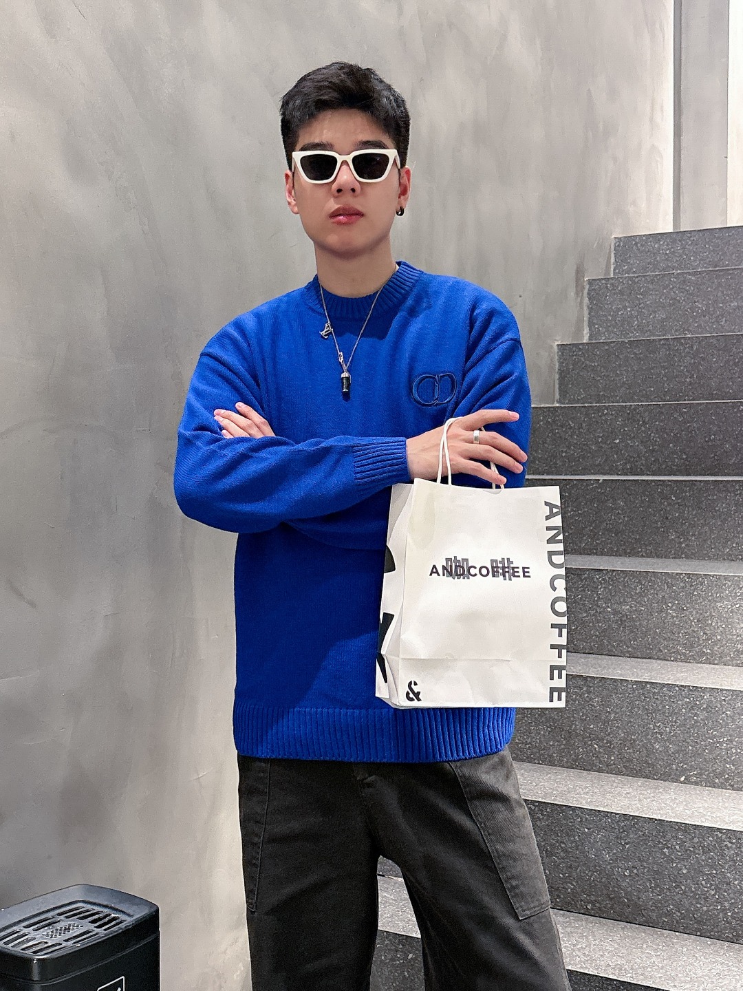 迪奥 毛衣 2025秋冬最新系列，专柜1:1顶级复刻，全品相！加厚款，潮人必备单品！懂货的老铁赶紧下手，