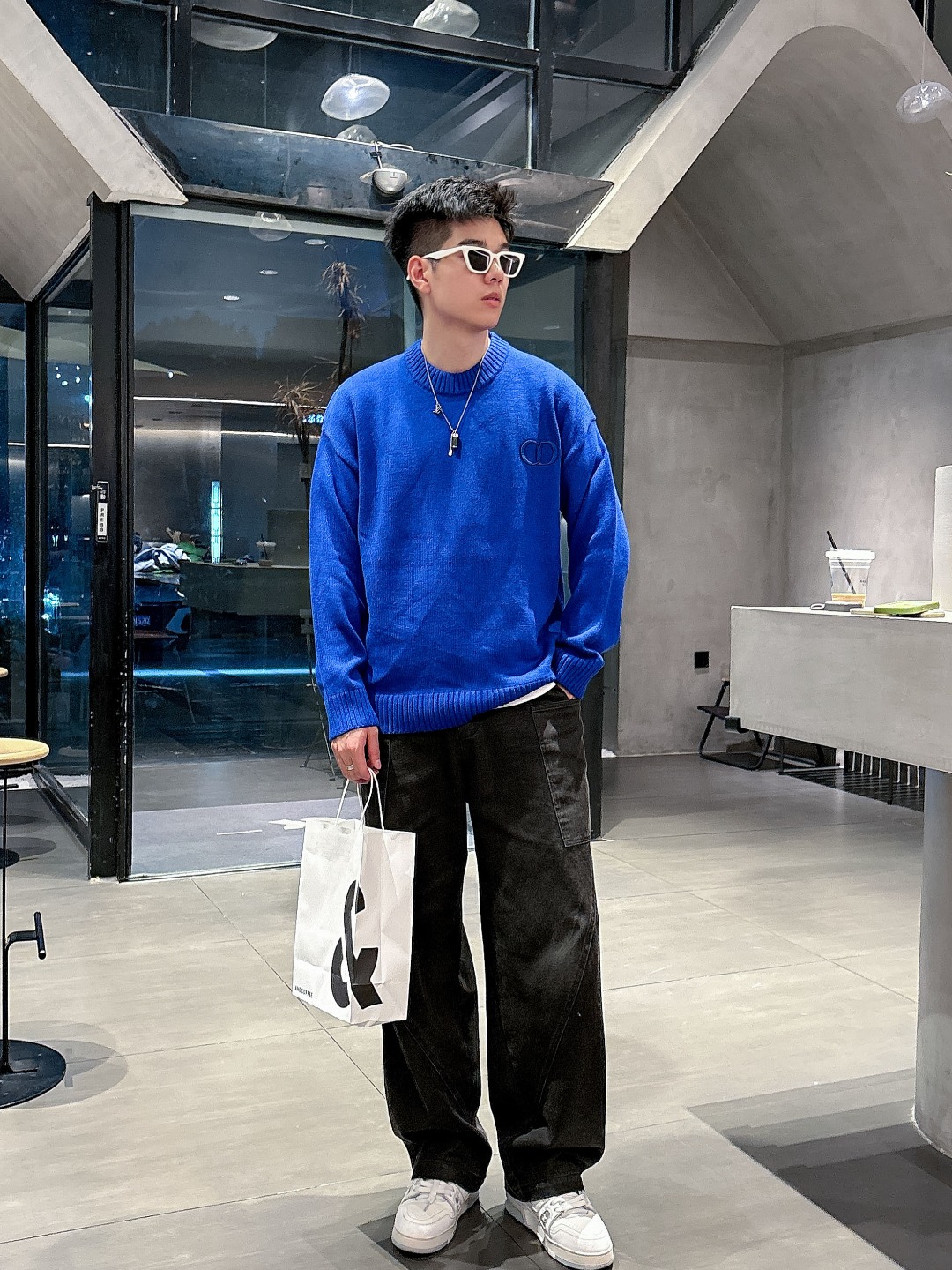 迪奥 毛衣 2025秋冬最新系列，专柜1:1顶级复刻，全品相！加厚款，潮人必备单品！懂货的老铁赶紧下手，