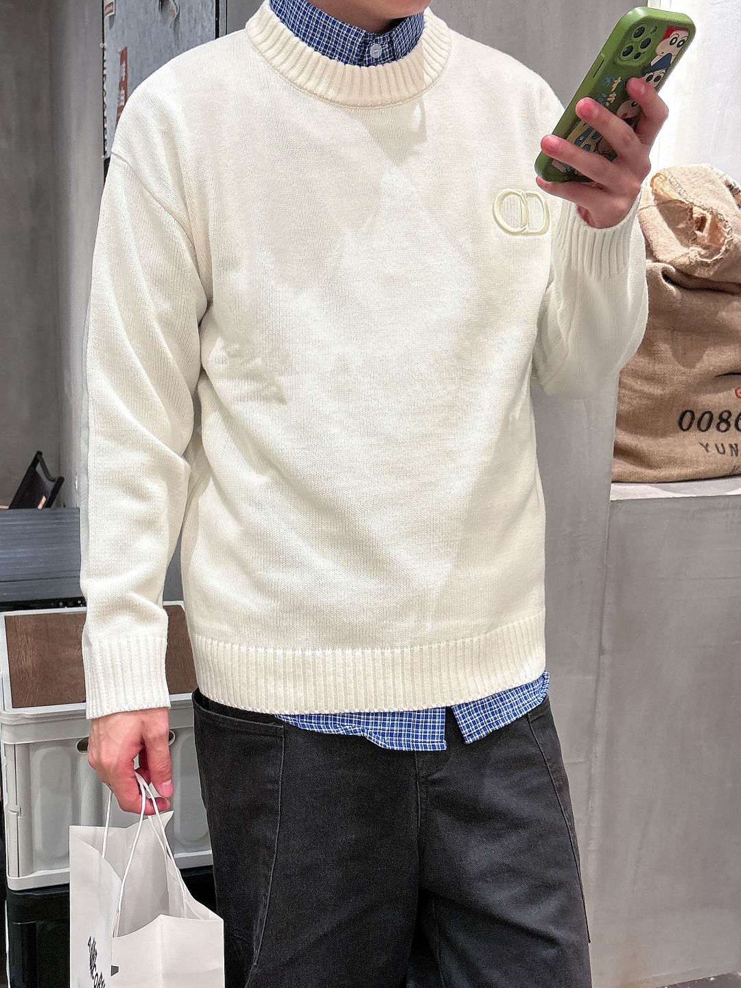 迪奥 毛衣 2025秋冬最新系列，专柜1:1顶级复刻，全品相！加厚款，潮人必备单品！懂货的老铁赶紧下手，