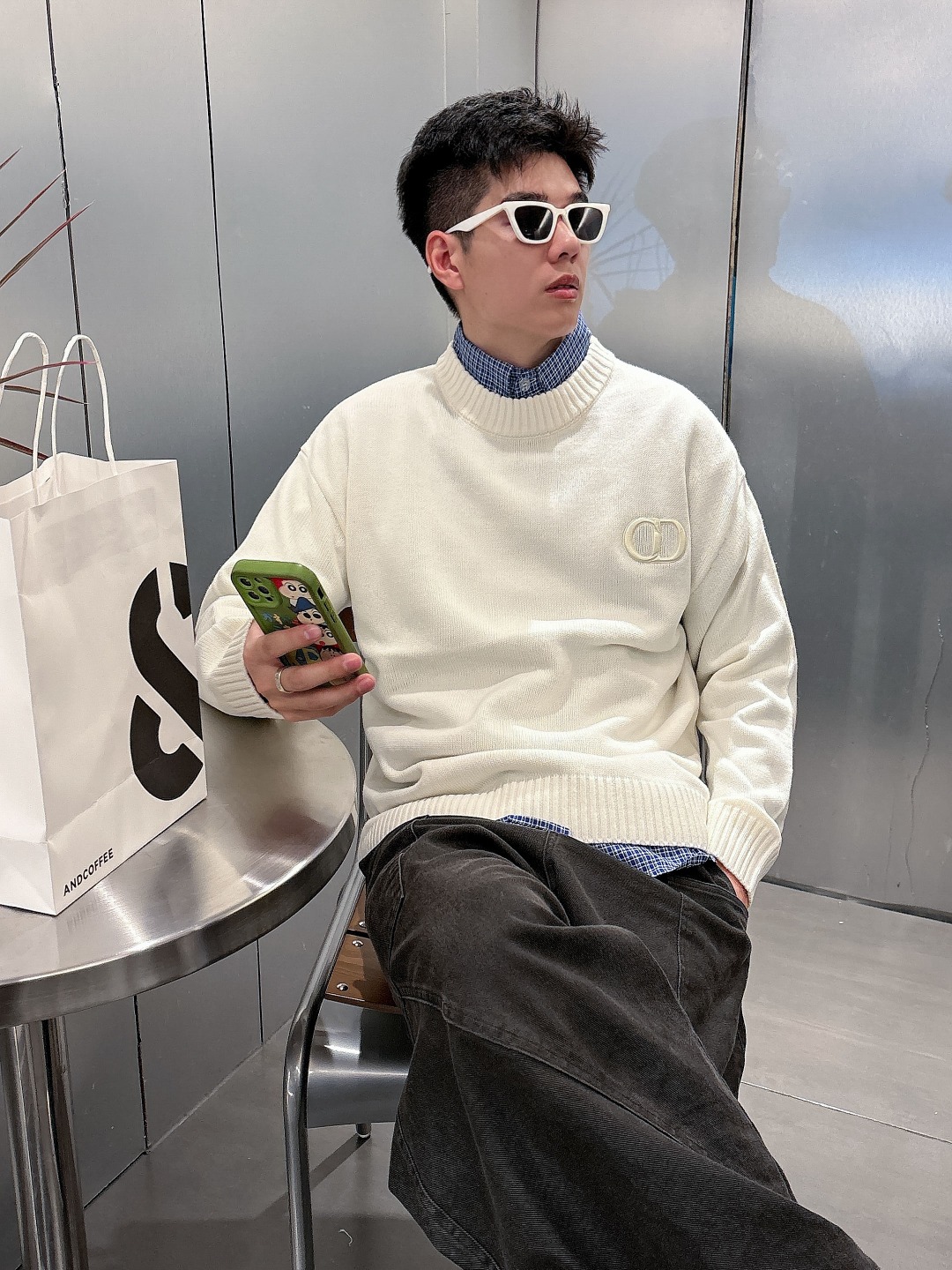 迪奥 毛衣 2025秋冬最新系列，专柜1:1顶级复刻，全品相！加厚款，潮人必备单品！懂货的老铁赶紧下手，