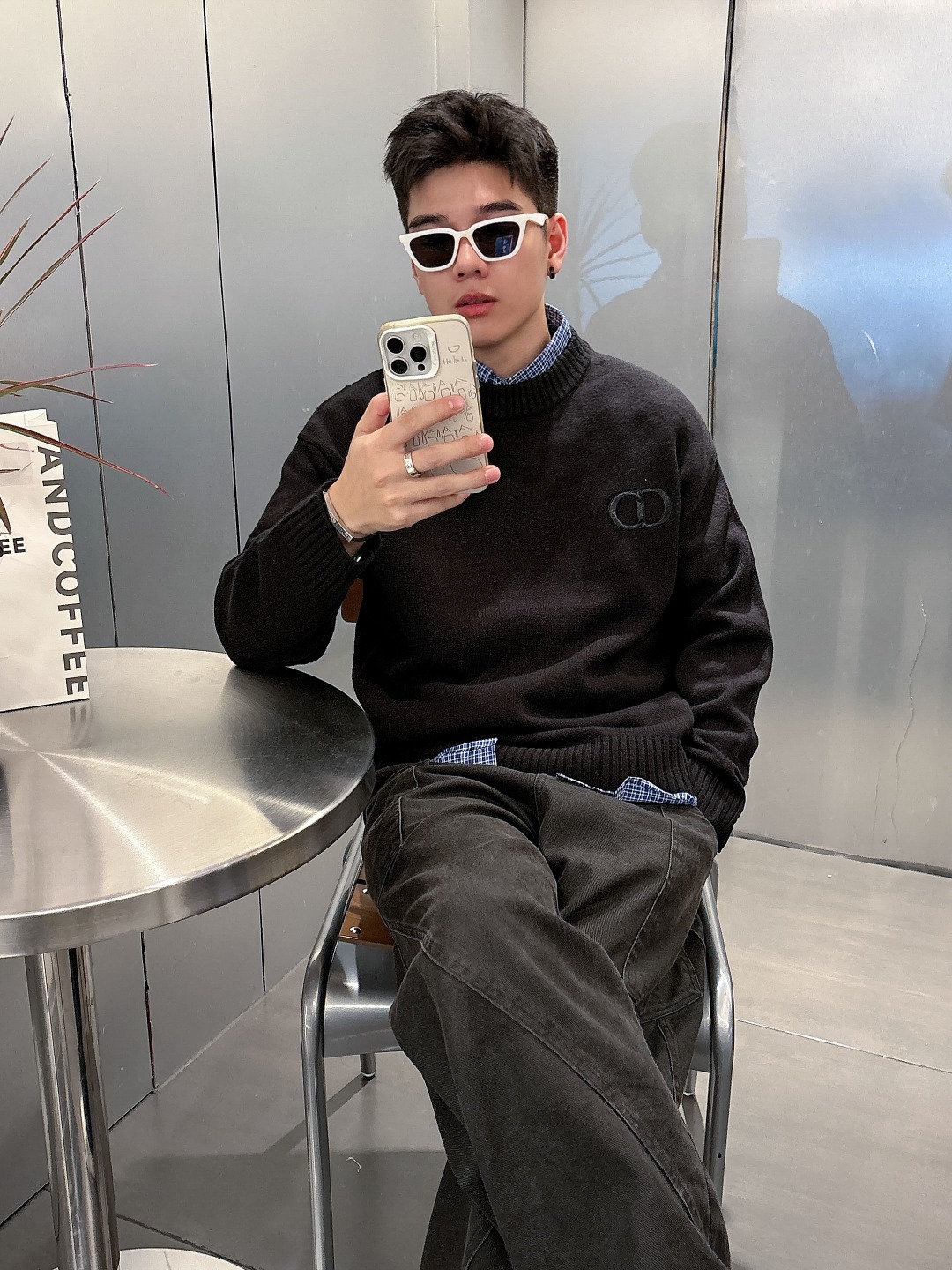 迪奥 毛衣 2025秋冬最新系列，专柜1:1顶级复刻，全品相！加厚款，潮人必备单品！懂货的老铁赶紧下手，