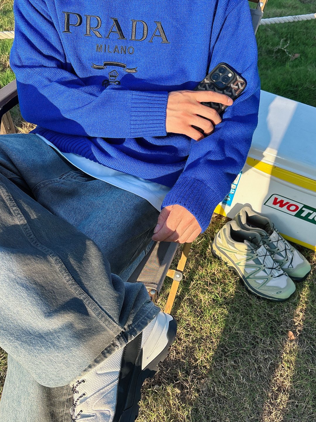 普拉达 毛衣 2025秋冬最新系列，专柜1:1顶级复刻，全品相！加厚款，潮人必备单品！懂货的老铁赶紧下手