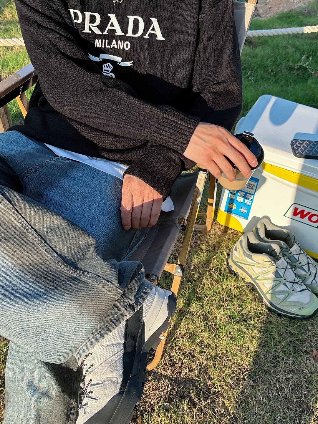 普拉达 毛衣 2025秋冬最新系列，专柜1:1顶级复刻，全品相！加厚款，潮人必备单品！懂货的老铁赶紧下手