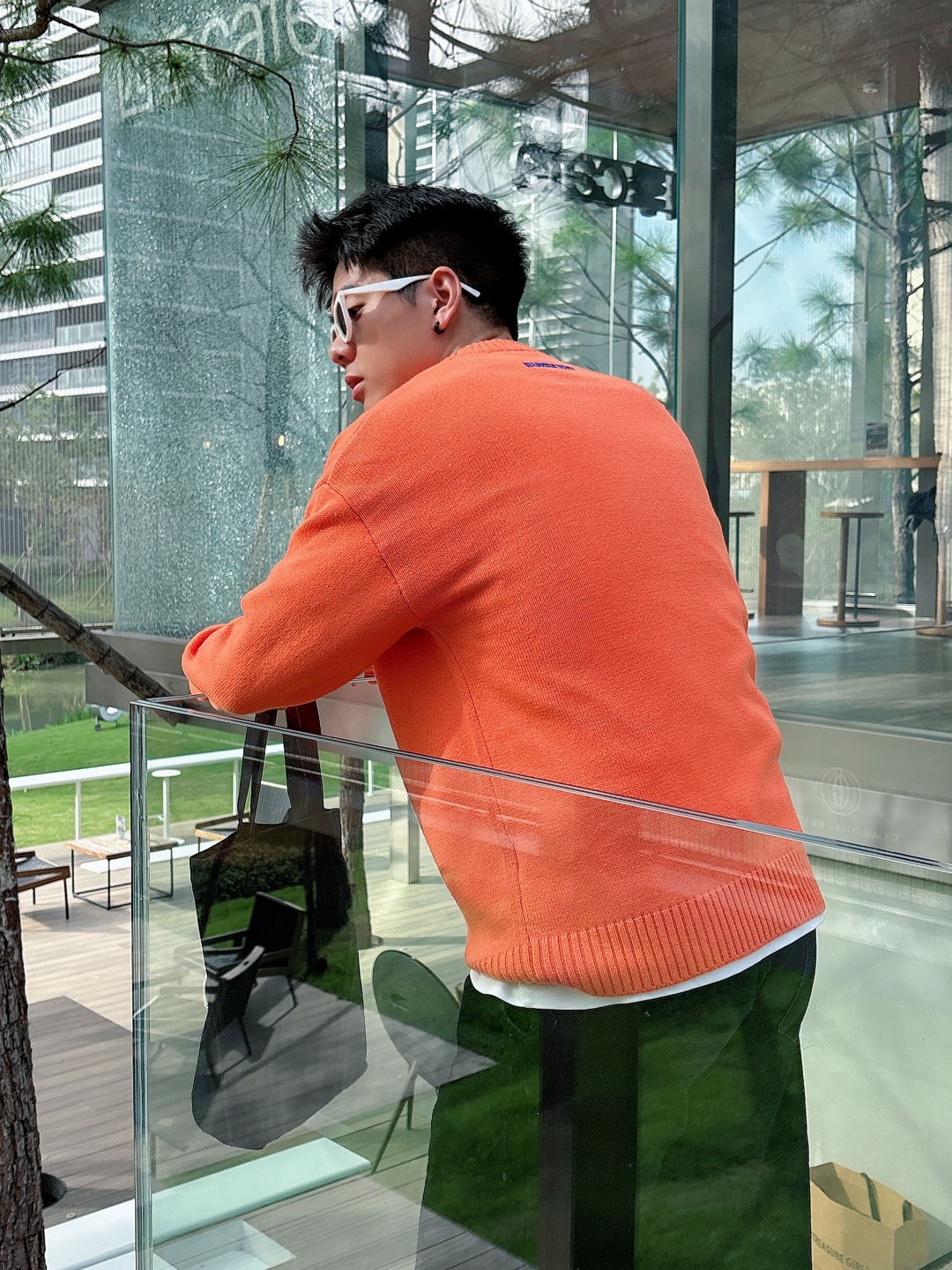 巴宝莉💥独家专供新品时尚休闲毛衣 进口原版科技面料，柔软舒适，上身舒适透气，亲肤不扎人，独特混搭设计风格