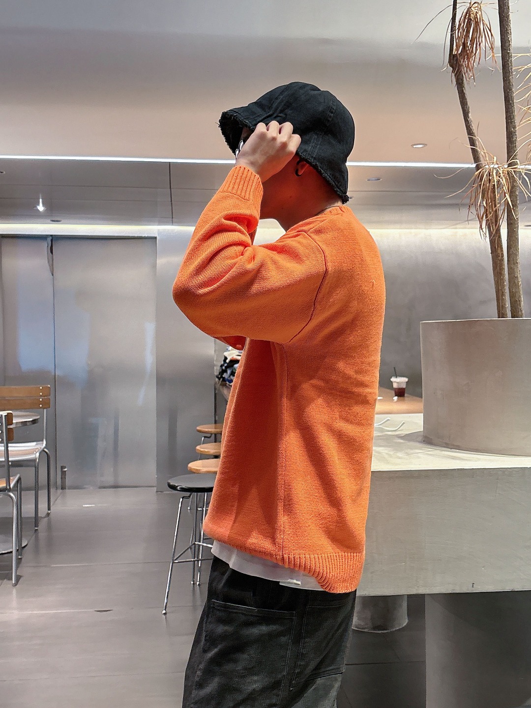 Lv💥独家专供新品时尚休闲毛衣 进口原版科技面料，柔软舒适，上身舒适透气，亲肤不扎人，独特混搭设计风格，