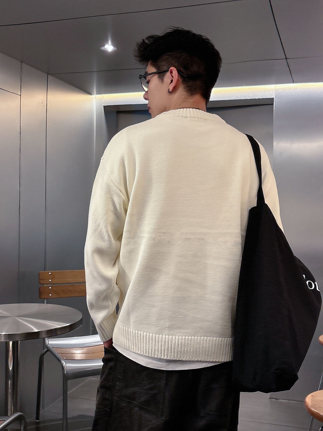 lP🆕💥独家专供新品时尚休闲毛衣 进口原版科技面料，柔软舒适，上身舒适透气，亲肤不扎人，独特混搭设计风格