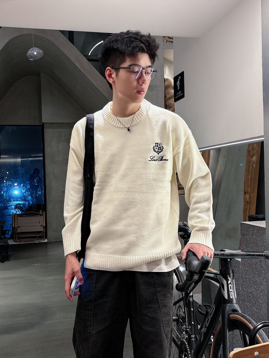 lP🆕💥独家专供新品时尚休闲毛衣 进口原版科技面料，柔软舒适，上身舒适透气，亲肤不扎人，独特混搭设计风格