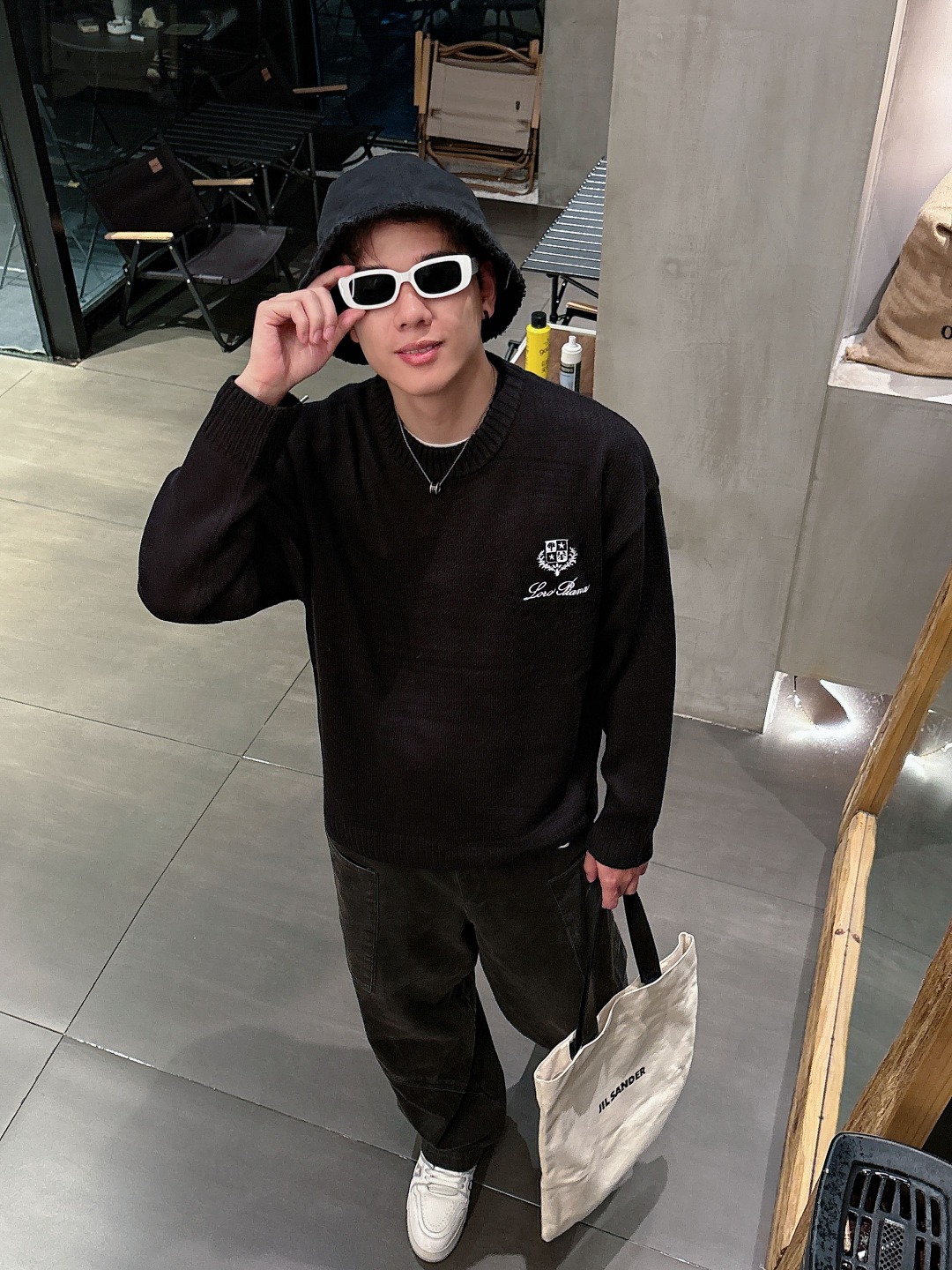 lP🆕💥独家专供新品时尚休闲毛衣 进口原版科技面料，柔软舒适，上身舒适透气，亲肤不扎人，独特混搭设计风格