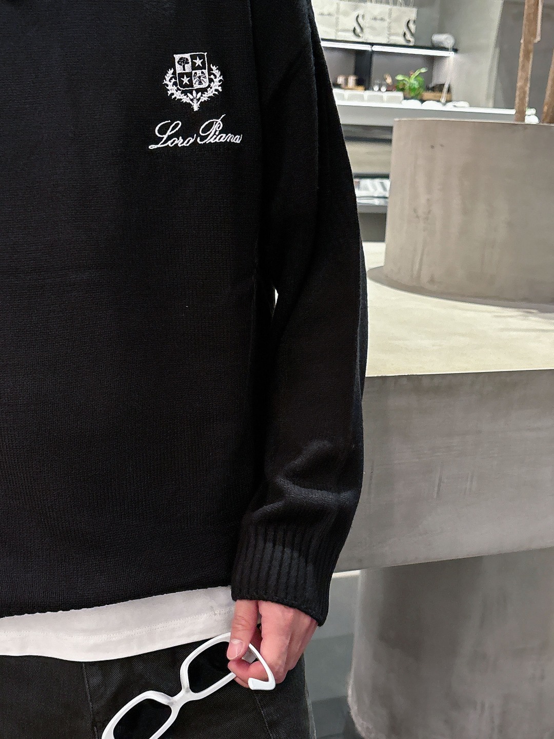 lP🆕💥独家专供新品时尚休闲毛衣 进口原版科技面料，柔软舒适，上身舒适透气，亲肤不扎人，独特混搭设计风格