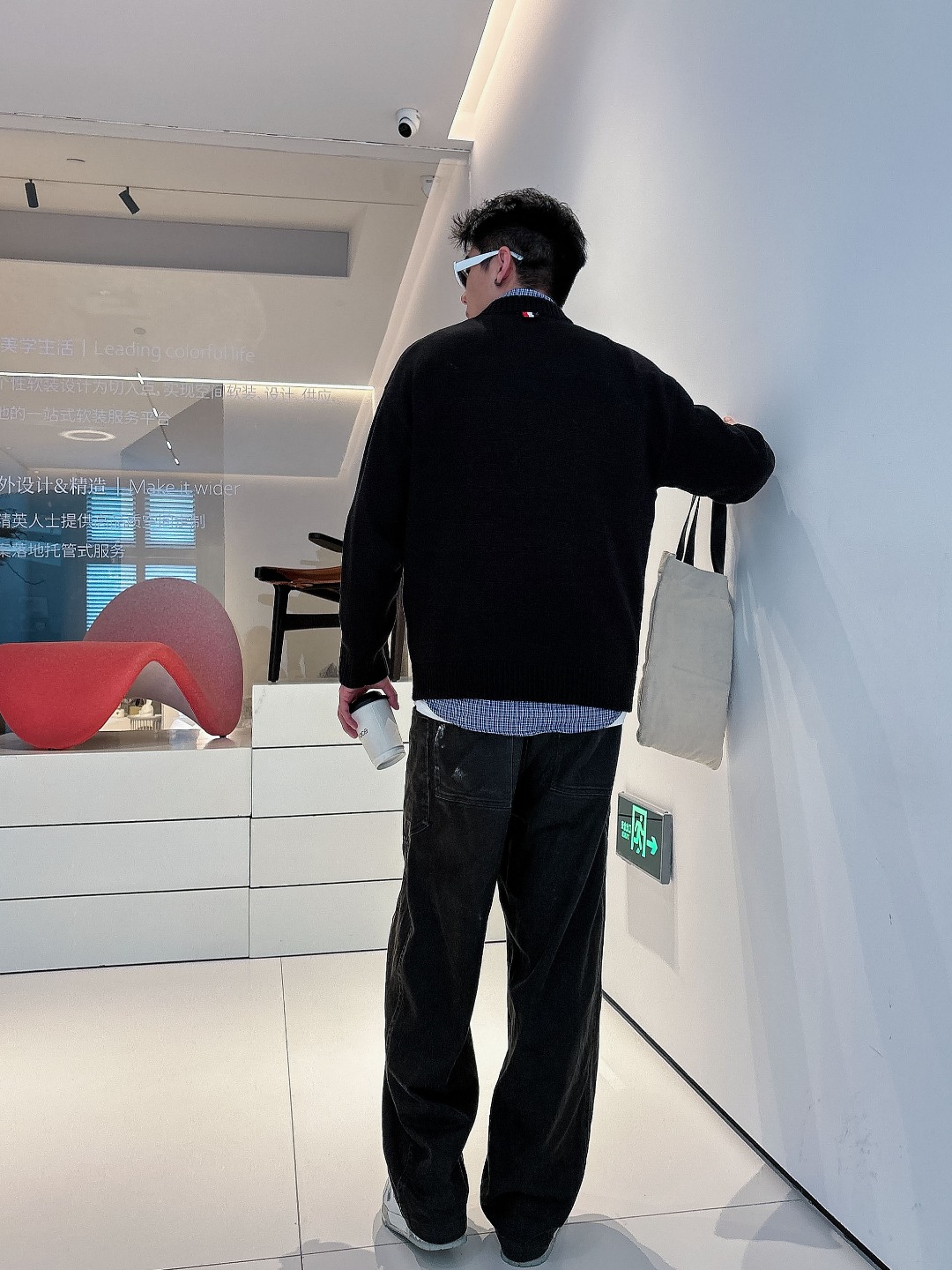 蒙口 💥独家专供新品时尚休闲毛衣 进口原版科技面料，柔软舒适，上身舒适透气，亲肤不扎人，独特混搭设计风格