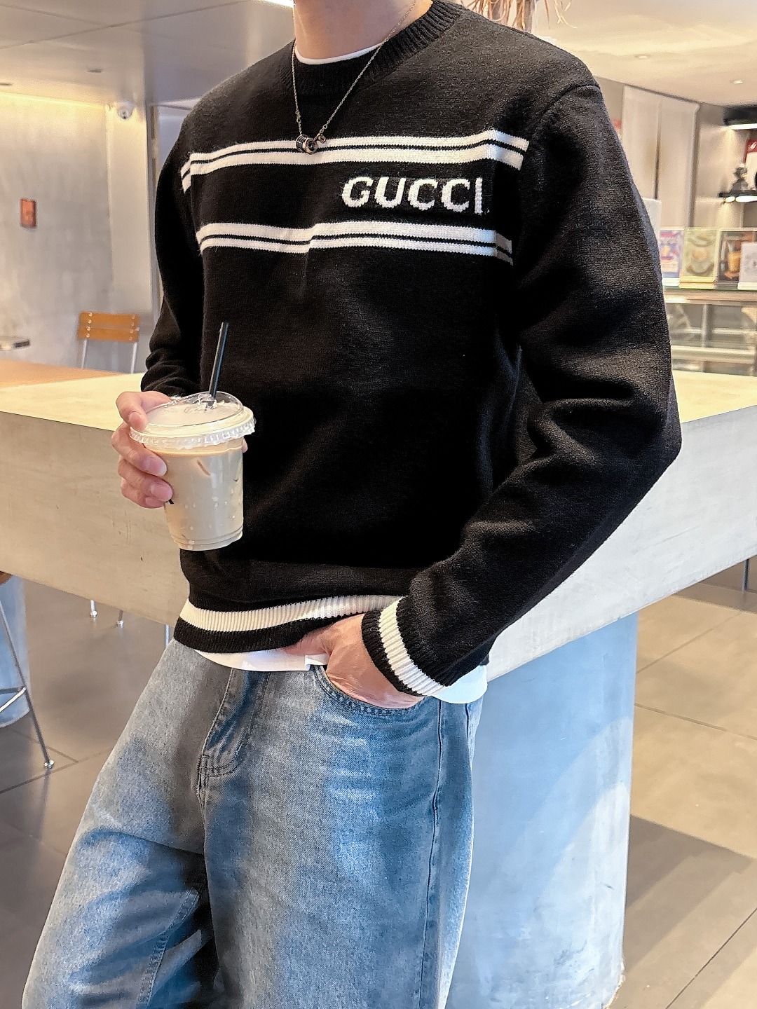 毛衣 2025秋冬最新系列，专柜1:1顶级复刻，全品相！潮人必备单品！懂货的老铁赶紧下手 尺码M~XXL